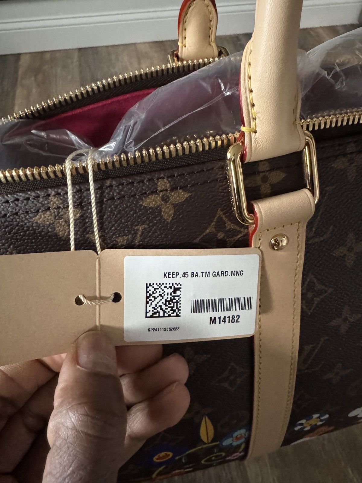 Louis Vuitton × Takashi Murakami Louis Vuitton × Takashi Murakami Keepall Bandoulière 45 Size ONE SIZE - 4 Thumbnail