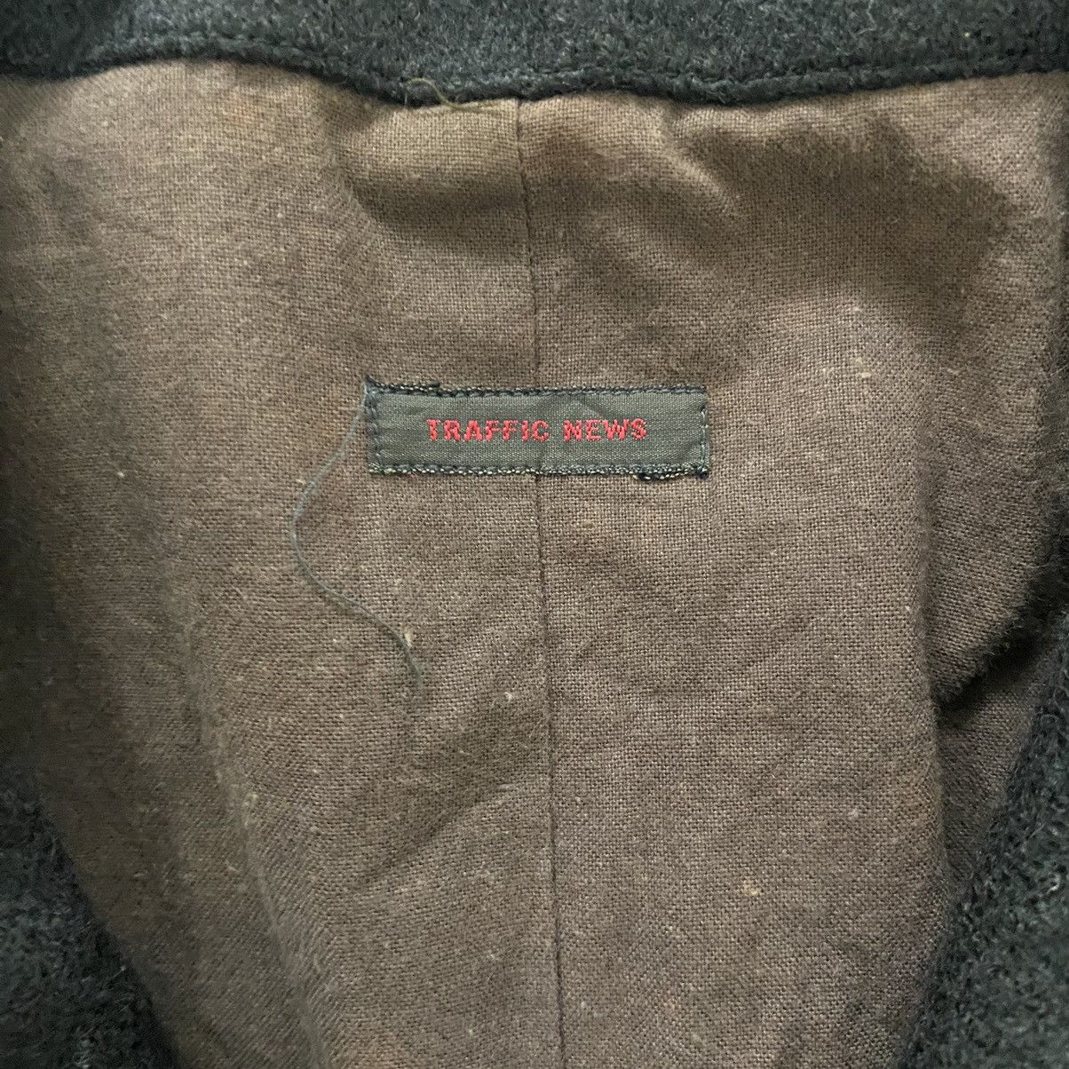 Vintage ✨Traffic News wool cropped button jacket size M Size M / US 6-8 / IT 42-44 - 7 Thumbnail