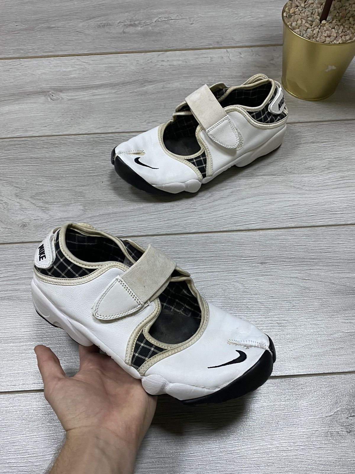 Nike × Vintage Nike Rift vintage ninja sneakers Margiela tabi style ...