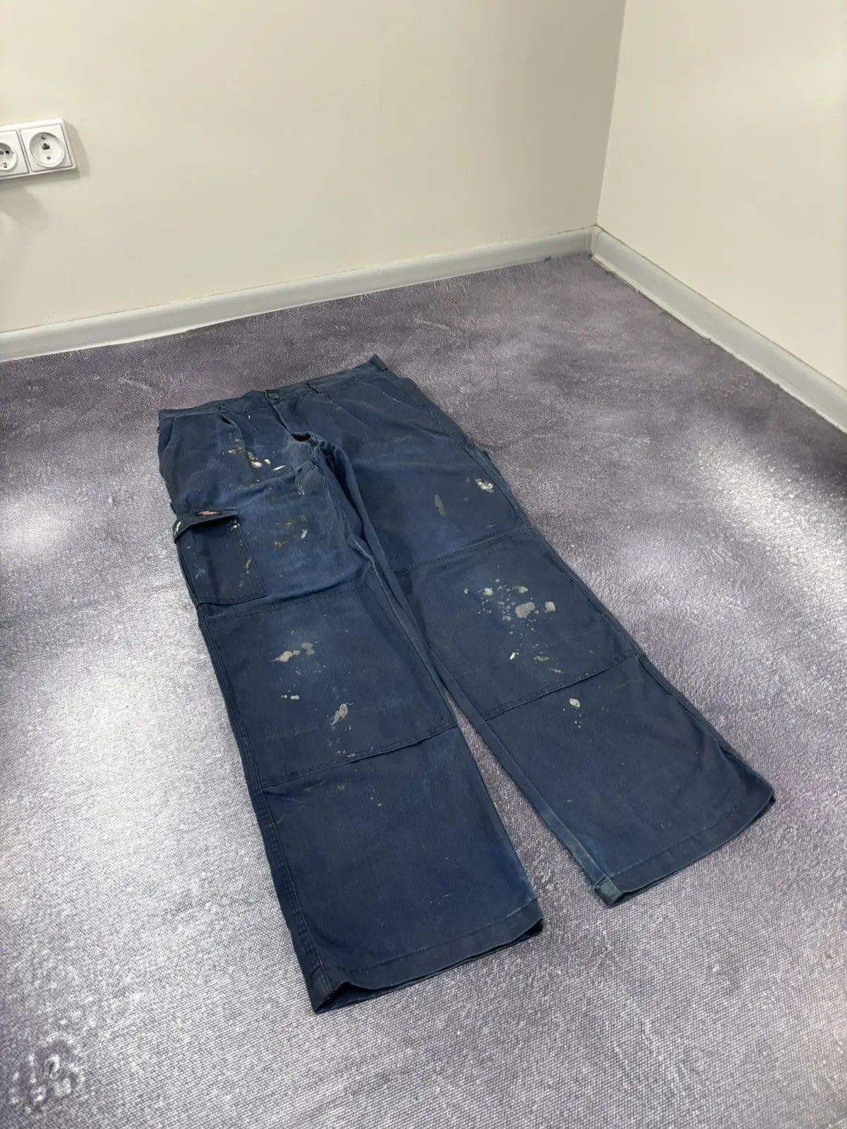 Dickies × Vintage Vintage Dickies Distressed American Work Baggy Cargo Pants Size US 32 / EU 48 - 2 Thumbnail