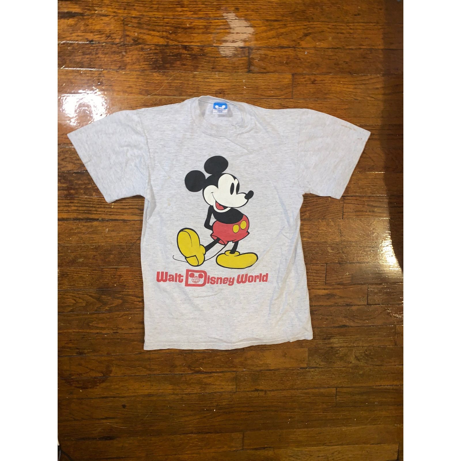 Disney × Vintage Walt Disney Mickey Mouse Tee Small Vintage USA Single Stitch Size US S / EU 44-46 / 1 - 3 Thumbnail