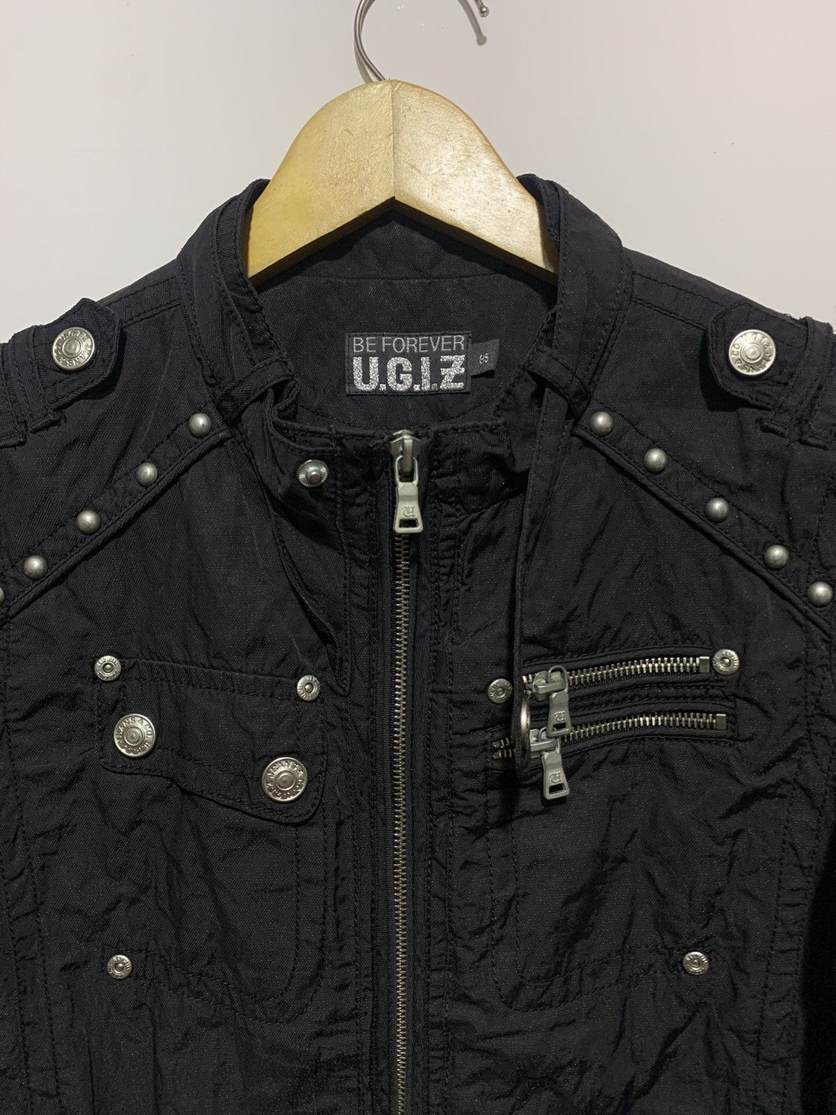 If Six Was Nine × Japanese Brand × KMRii 🖤BLACFRIDAY🖤Ugiz Japanese Biker Jacket Studded Lgb styled Size US S / EU 44-46 / 1 - 4 Thumbnail
