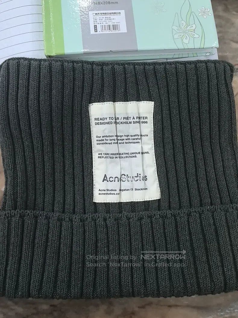 Acne Studios Acne Studios size 59 Grayish Green Cat Ear Hat Size ONE SIZE - 1 Thumbnail
