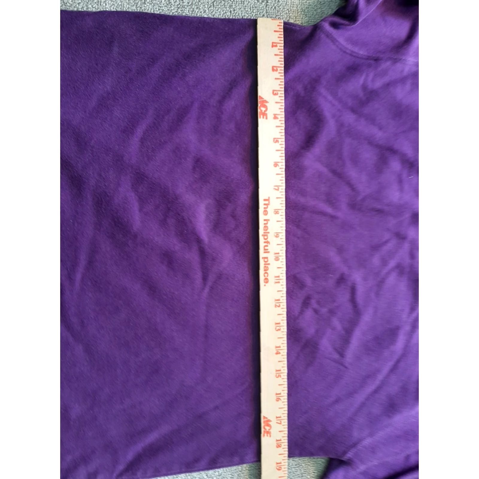 Vintage Hunt Club Women's Petite Medium M P Purple Cotton Size M / US 6-8 / IT 42-44 - 4 Thumbnail
