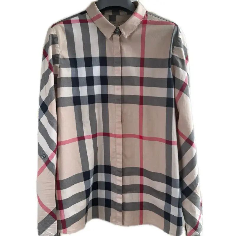 Burberry Women's Long Sleeve Check Shirt