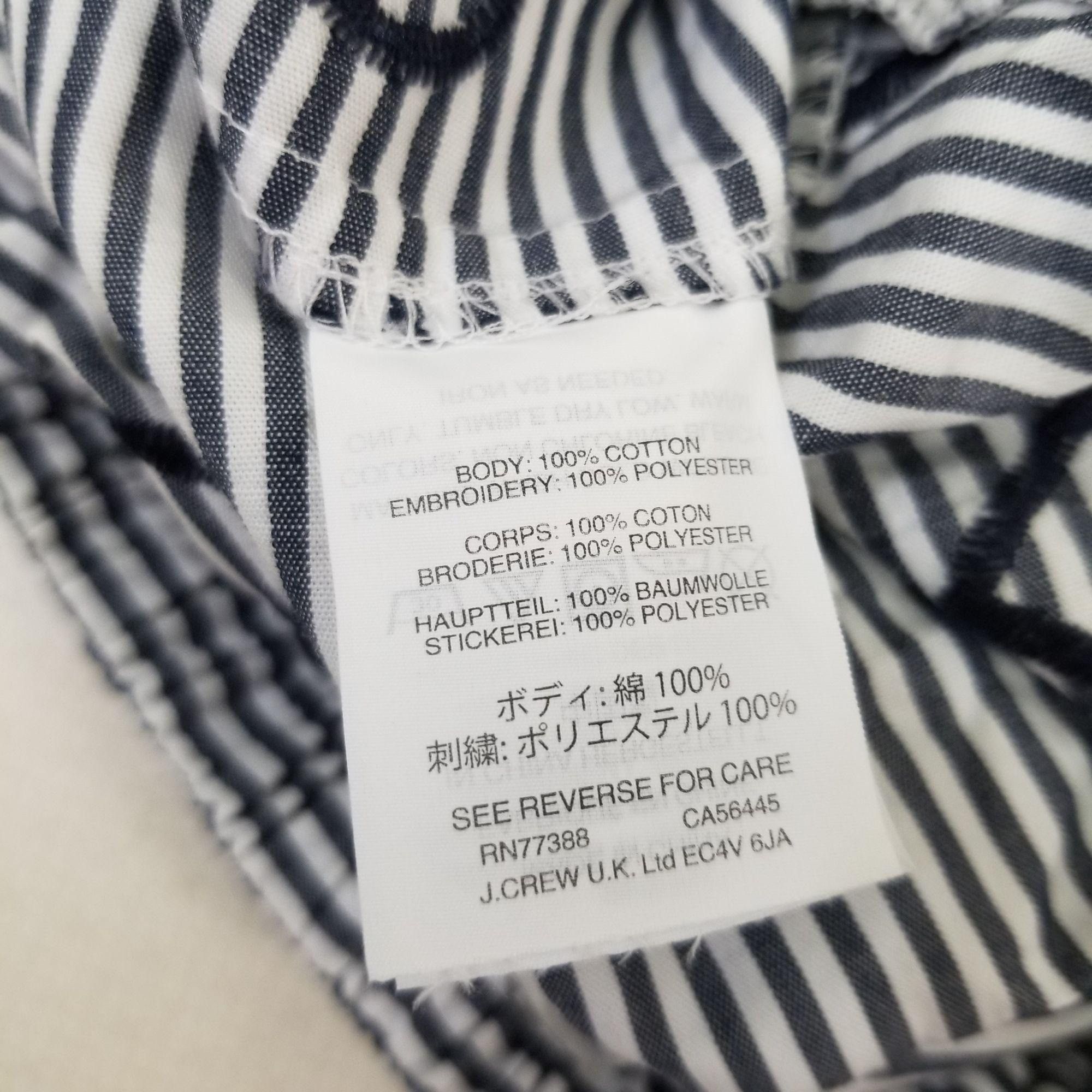 Madewell Madewell S Blue White Stripe Tiered Skirt Nautical Coastal E Size 27" / US 4 / IT 40 - 7 Thumbnail
