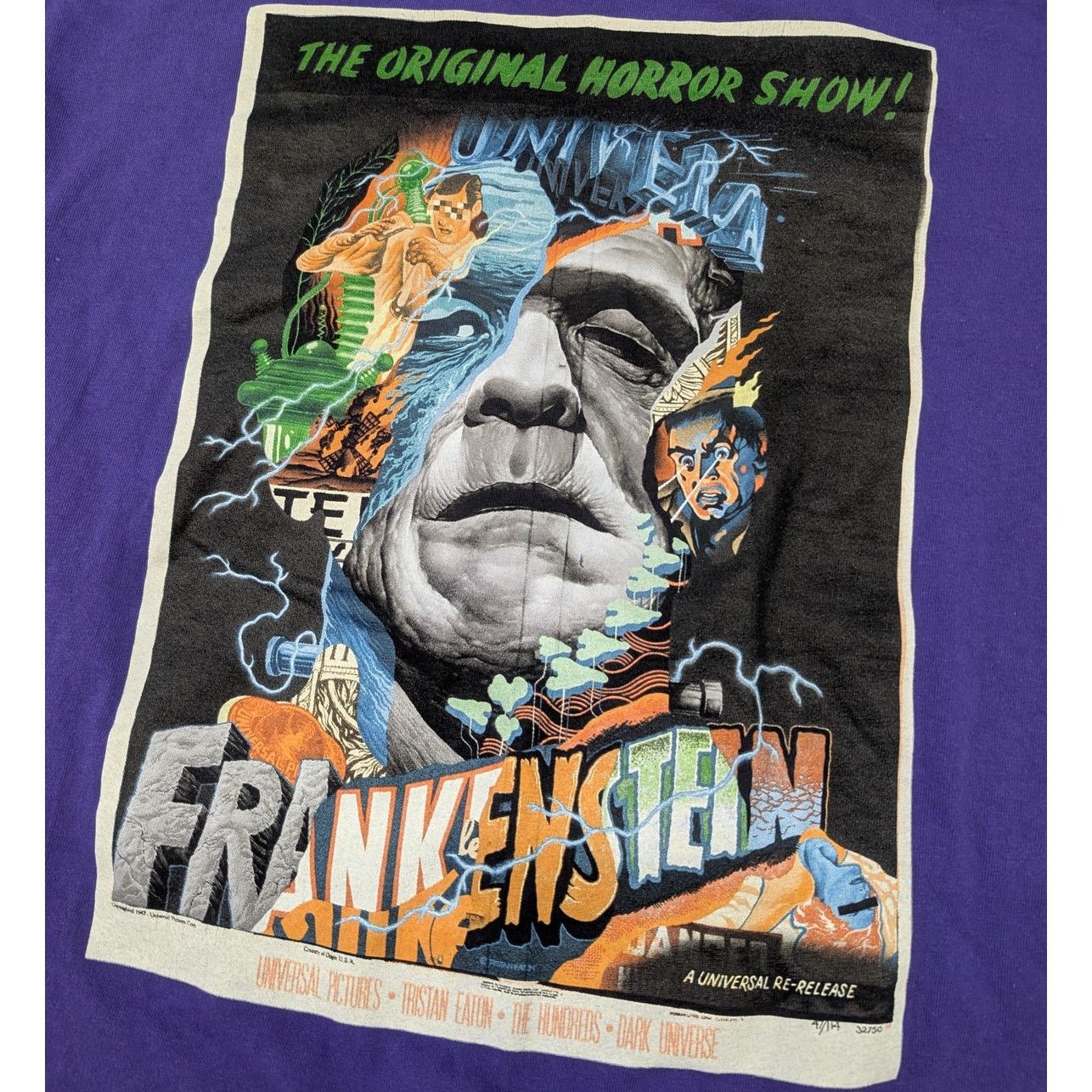 The Hundreds The Hundreds x Tristan Eaton Frankenstein Purple T-shirt Size US M / EU 48-50 / 2 - 2 Thumbnail