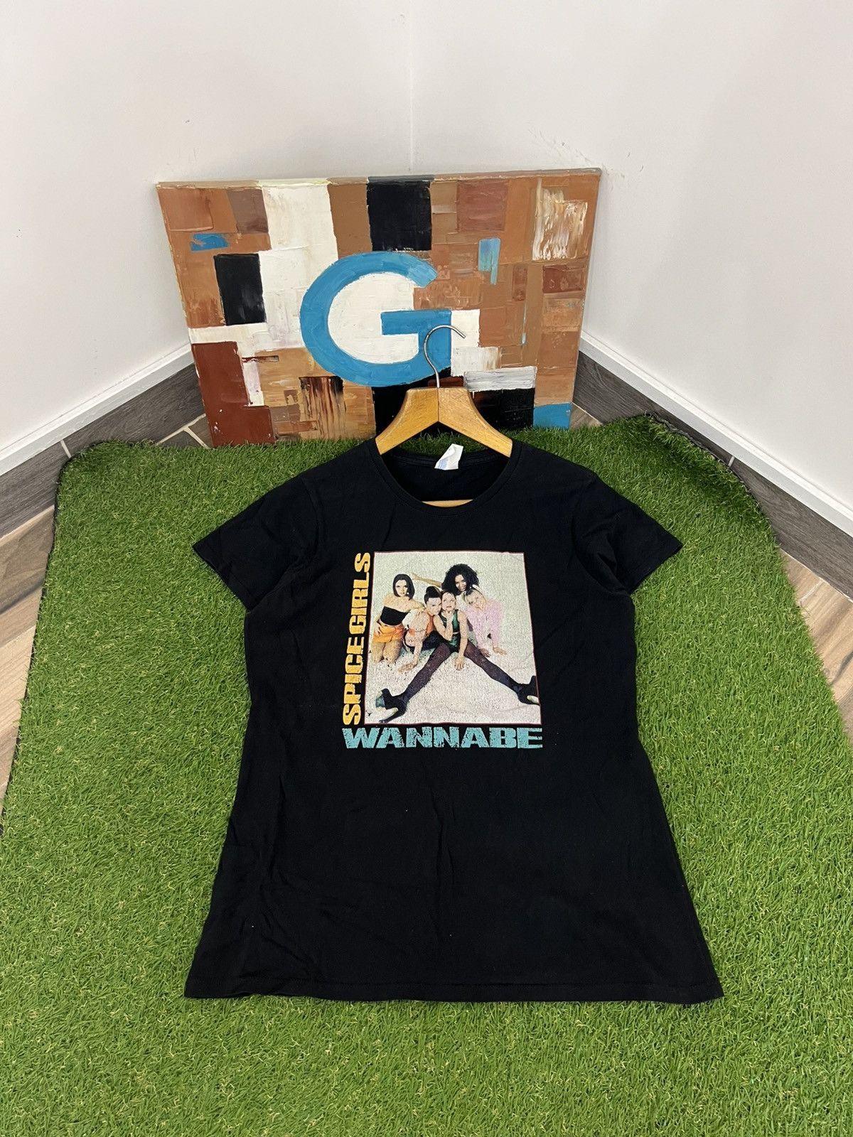 Band Tees × Vintage Spice Girls T Shirt Tee Janet Jackson Chapman Backsreet Size US M / EU 48-50 / 2 - 1 Thumbnail