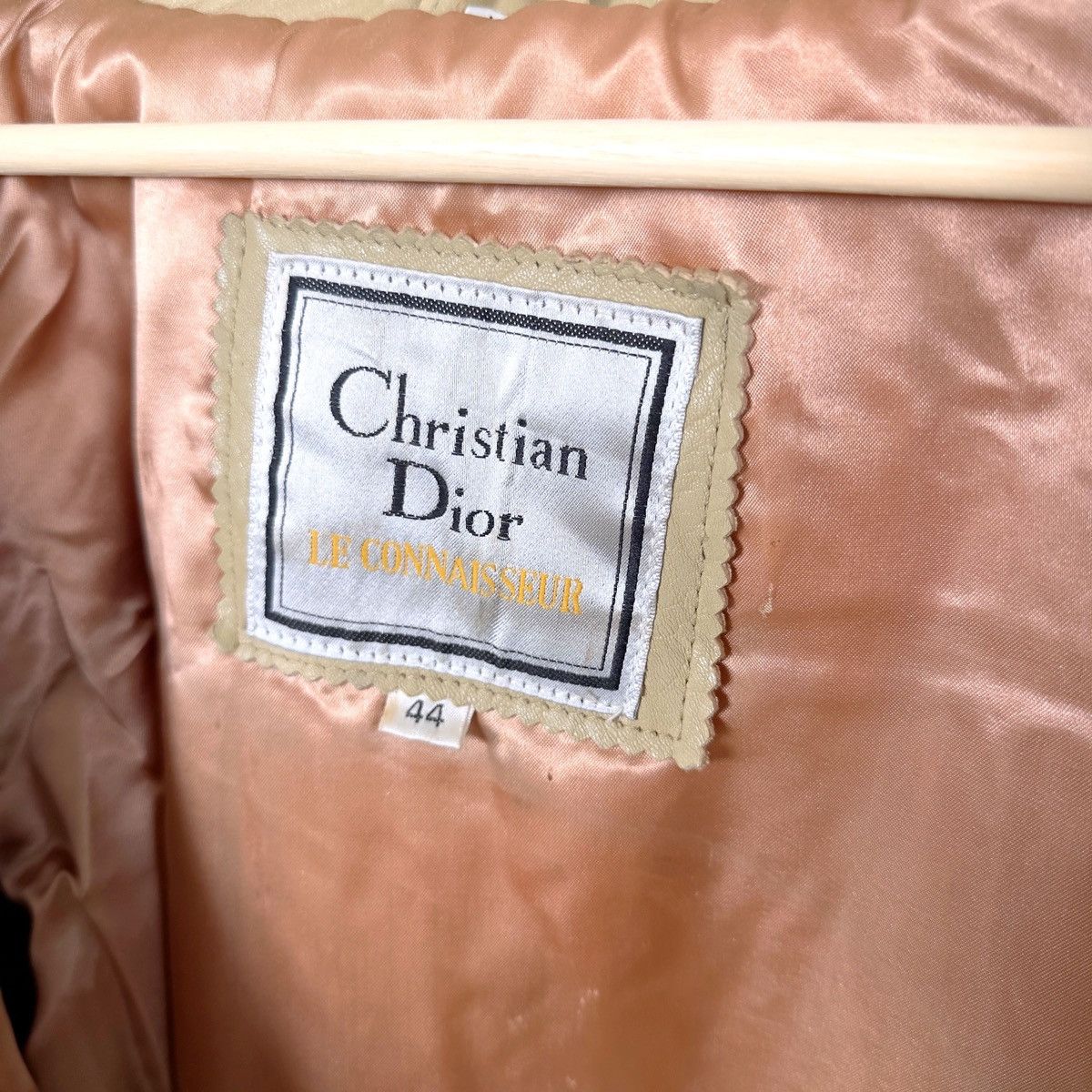 Dior Dior vintage Beige Bomber Jacket Size US L / EU 52-54 / 3 - 3 Thumbnail