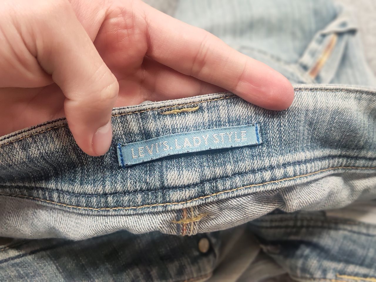 Levi's Rare Vintage levis lady Low Rise Bootcut buckle Jeans Japan Size 29" - 17 Thumbnail