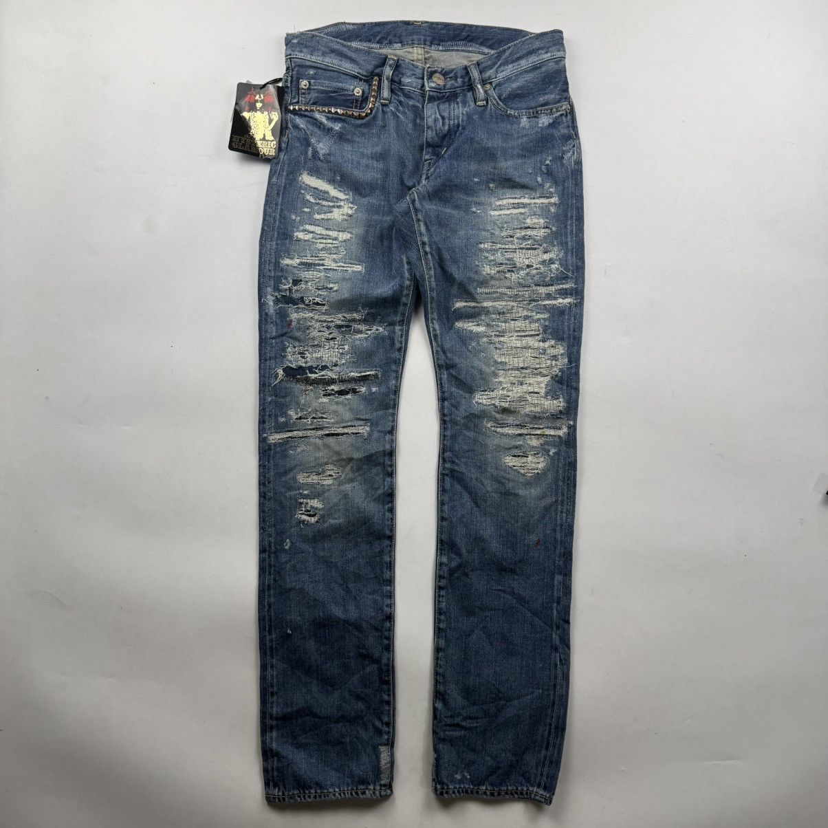 Hysteric Glamour Hysteric Glamour Distressed Denim Jeans Size US 28 / EU 44 - 1 Thumbnail