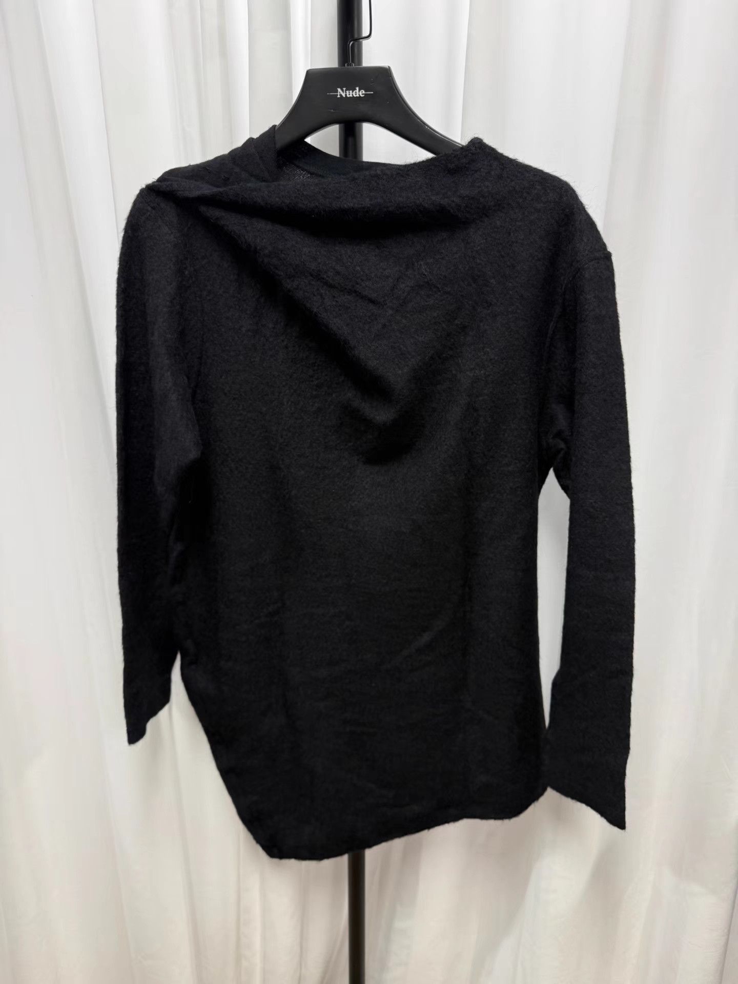 Julius Julius 7 Asymmetric Furry Scarf Collar Long Sleeve K20 Size US S / EU 44-46 / 1 - 1 Thumbnail