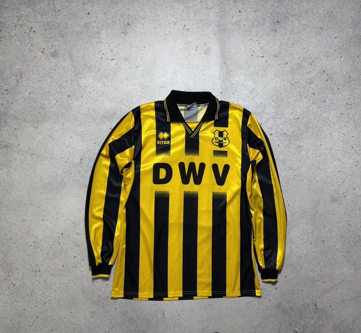 Errea Errea DWV Amsterdam Vintage Long Sleeve Soccer Jersey Size US XXL / EU 58 / 5 - 1 Thumbnail