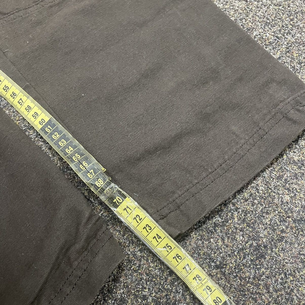 Vintage Vintage Y2K Baggy Cargo Pants Relaxed Fit Washed Grey 30 Size US 30 / EU 46 - 7 Thumbnail