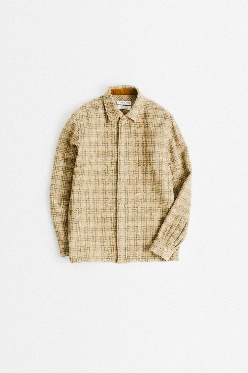 A Kind Of Guise 💚 AW23 A Kind Of Guise Dullu Shirt Northern Lights Check Size US M / EU 48-50 / 2 - 1 Thumbnail
