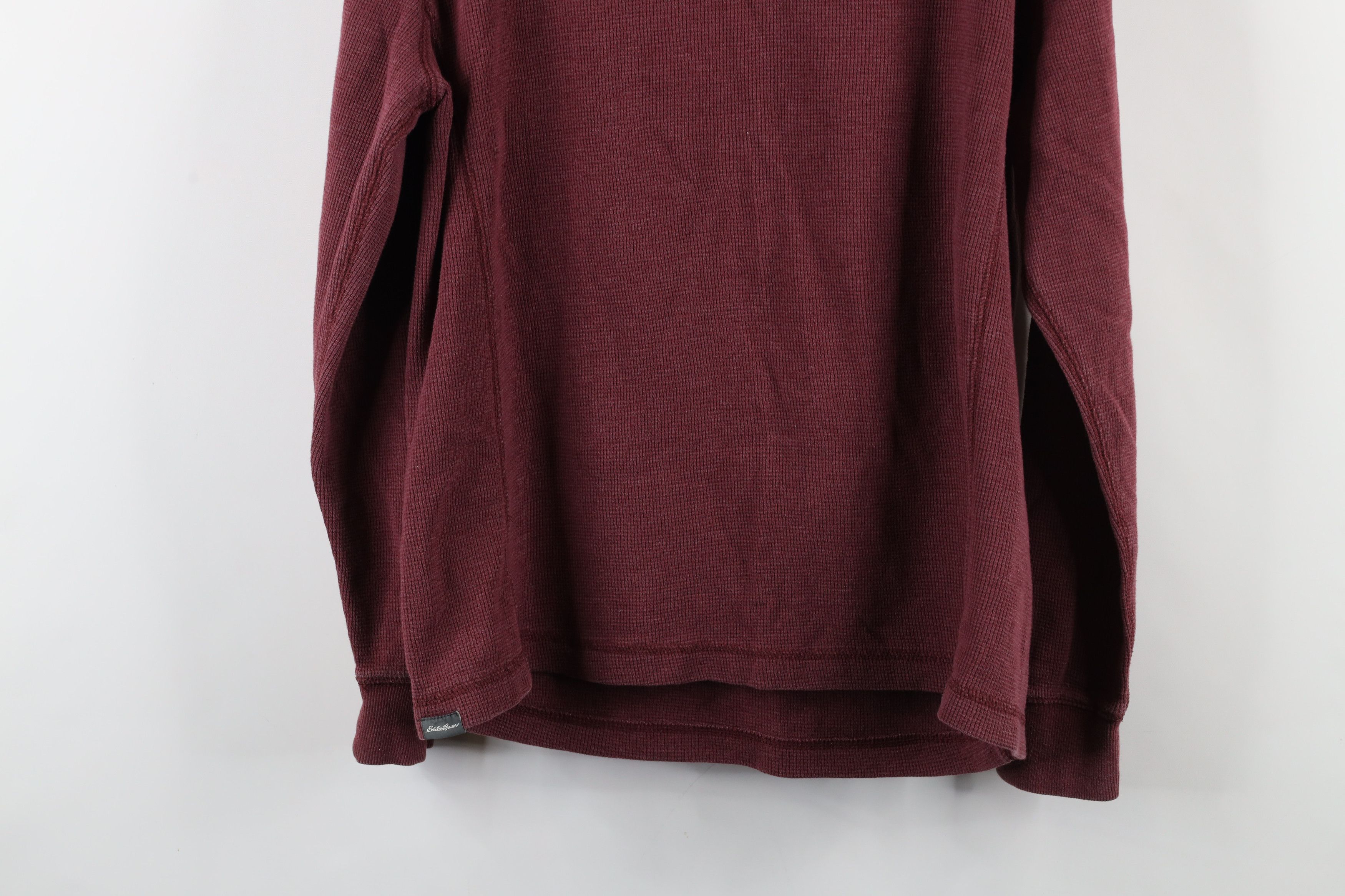 Eddie Bauer × Vintage Vintage Eddie Bauer Thermal Waffle Knit Long Sleeve T-Shirt Size US L / EU 52-54 / 3 - 12 Thumbnail