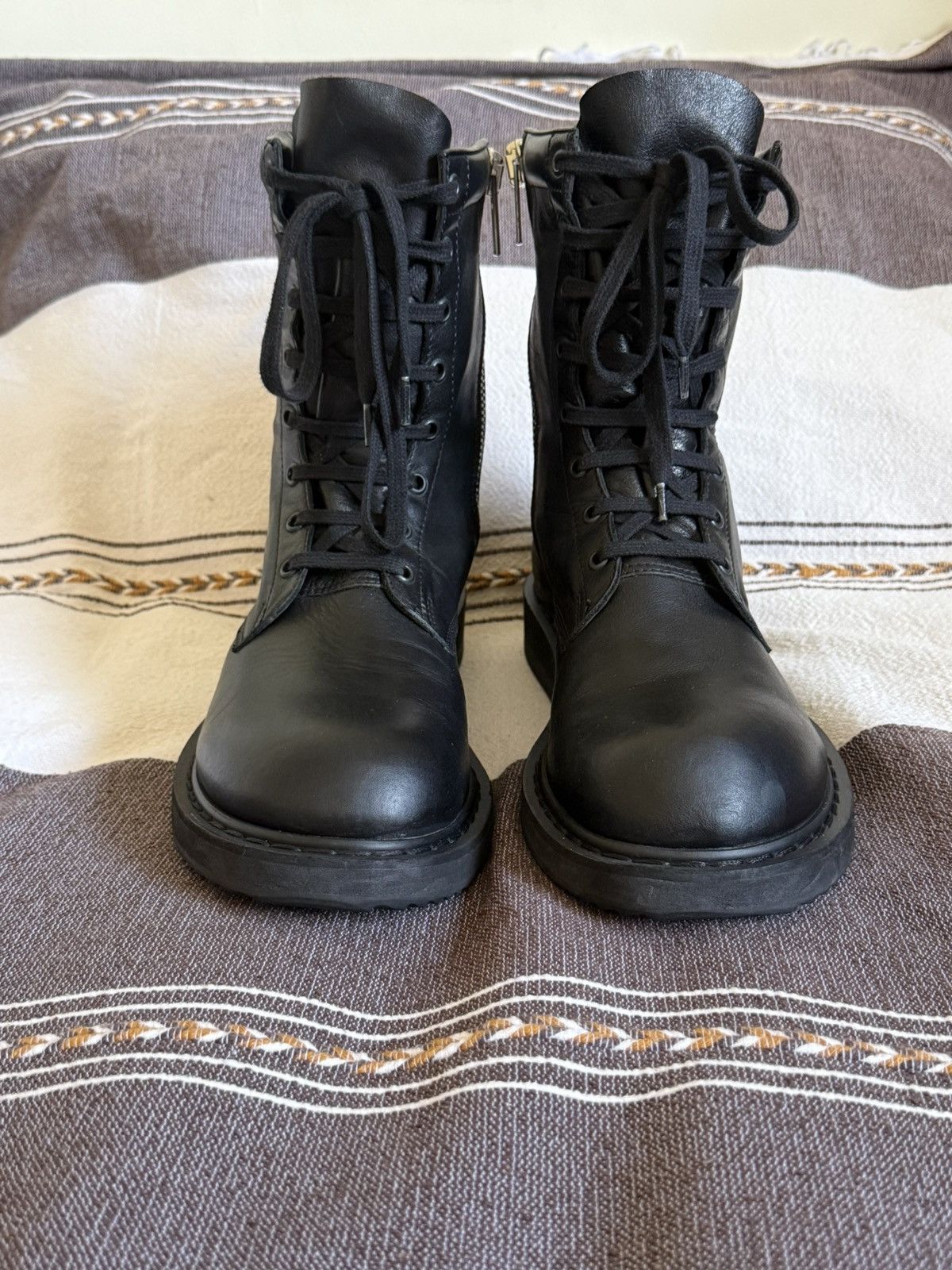 Rick Owens Rick owens combat laceup boots Size US 9 / EU 42 - 1 Thumbnail