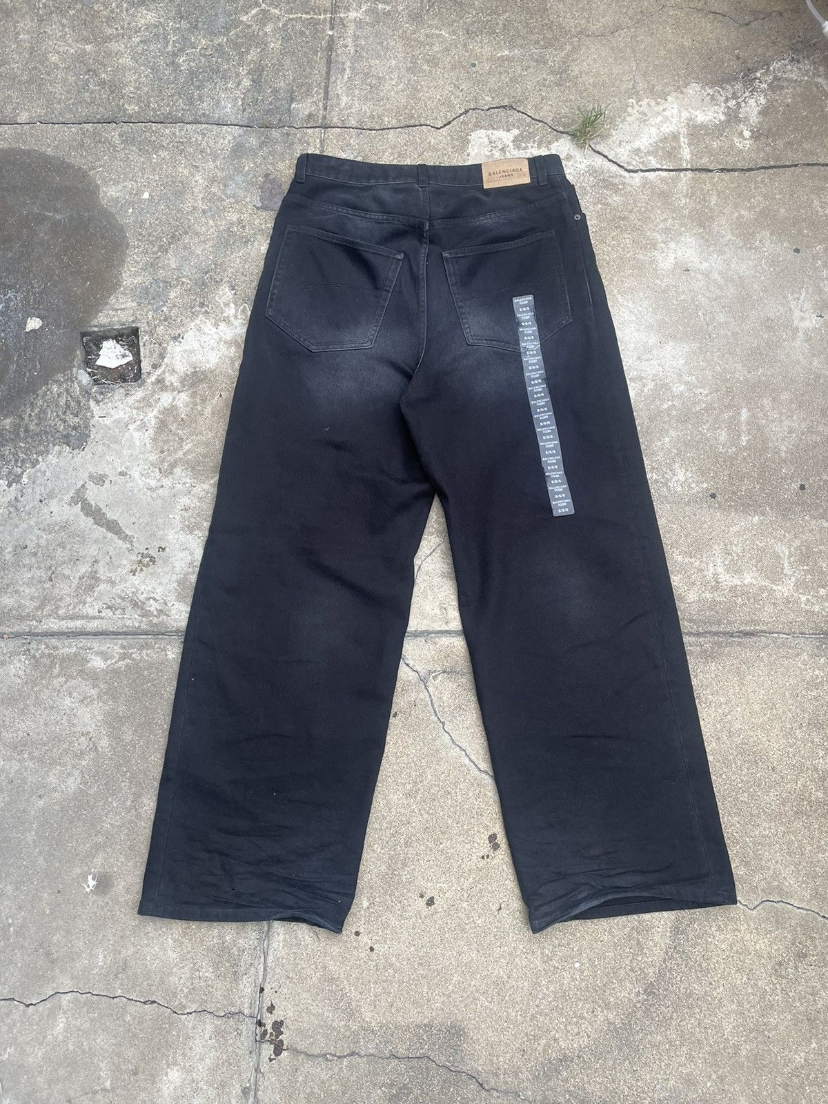 SS24 Size Sticker Baggy Denim