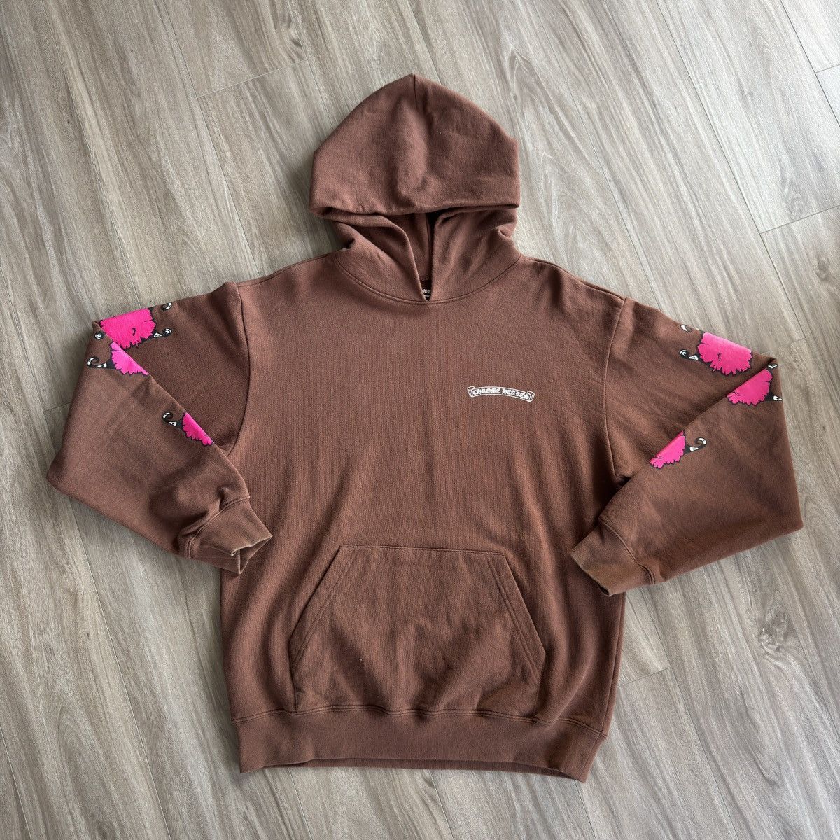 Chrome Hearts Chrome Hearts x Matty Boy Structure Hoodie Brown/Pink Size US L / EU 52-54 / 3 - 1 Thumbnail