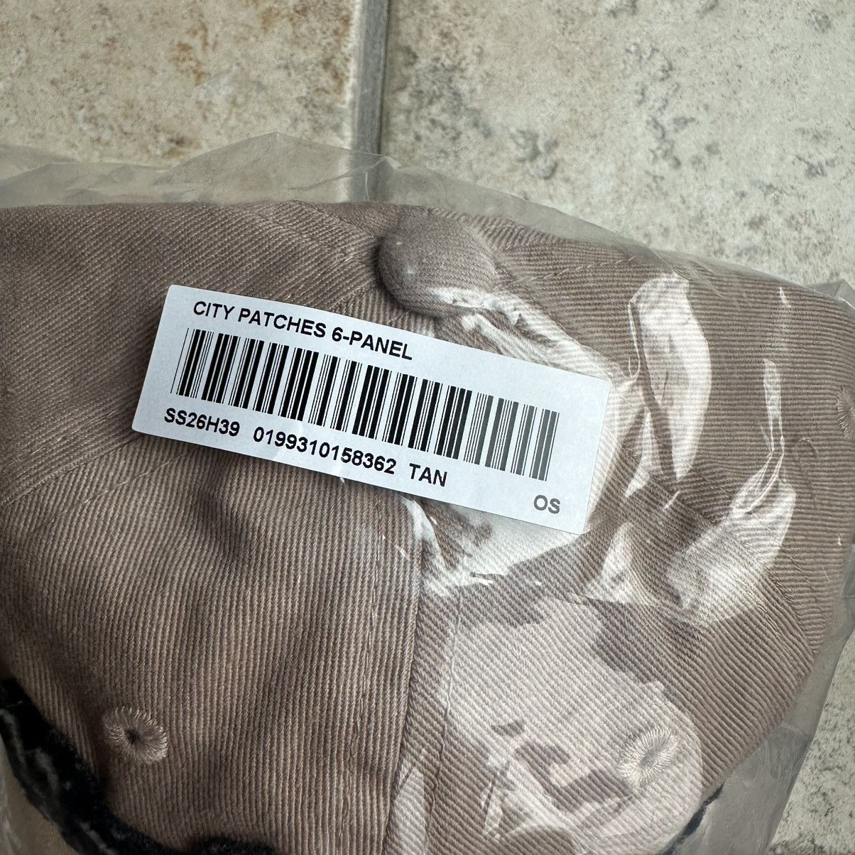 Supreme Supreme City Patches 6-Panel (SS26) Tan Size ONE SIZE - 2 Thumbnail