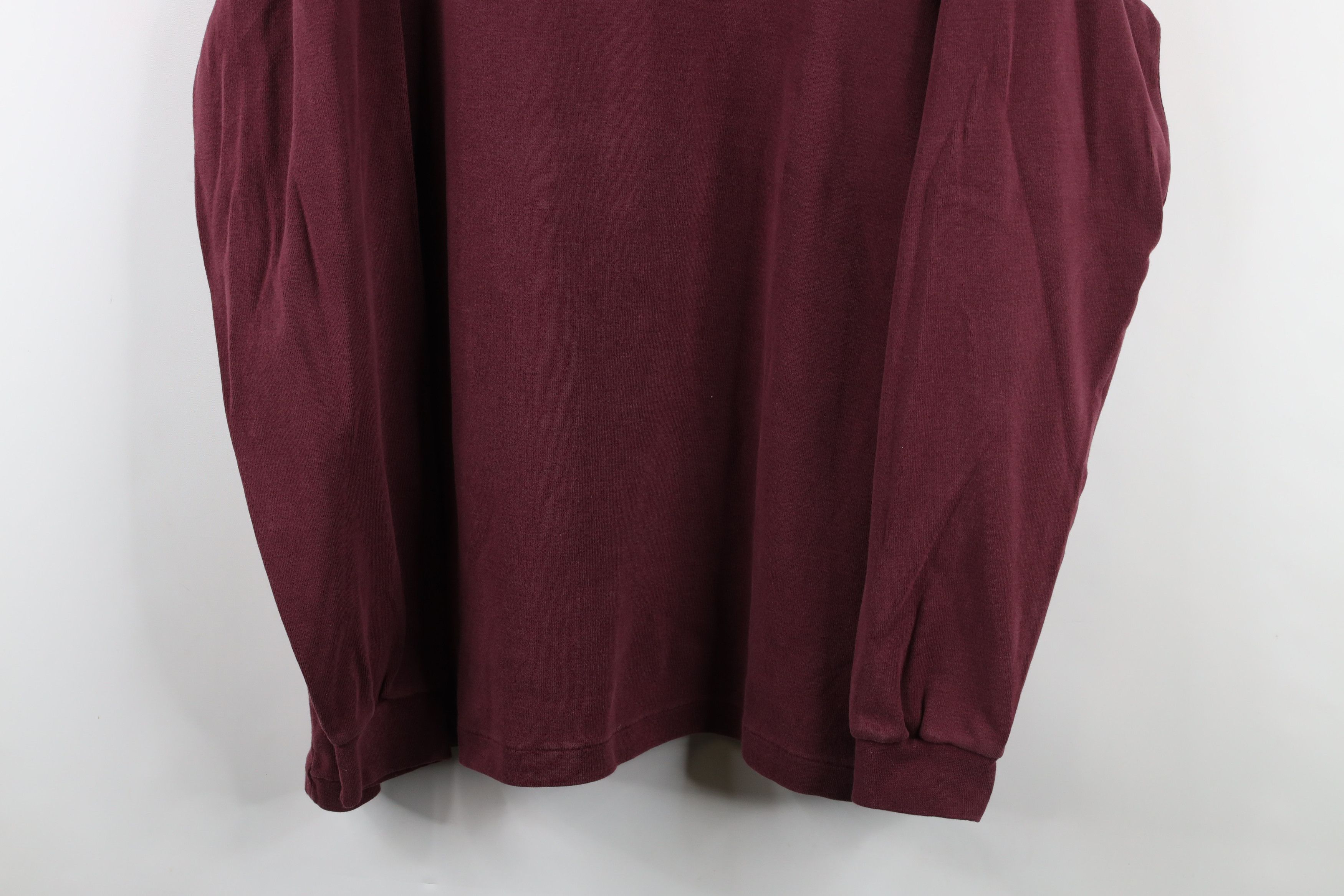 Vintage Vintage 90s Streetwear Heavyweight Ribbed Henley T-Shirt Size US XL / EU 56 / 4 - 3 Thumbnail