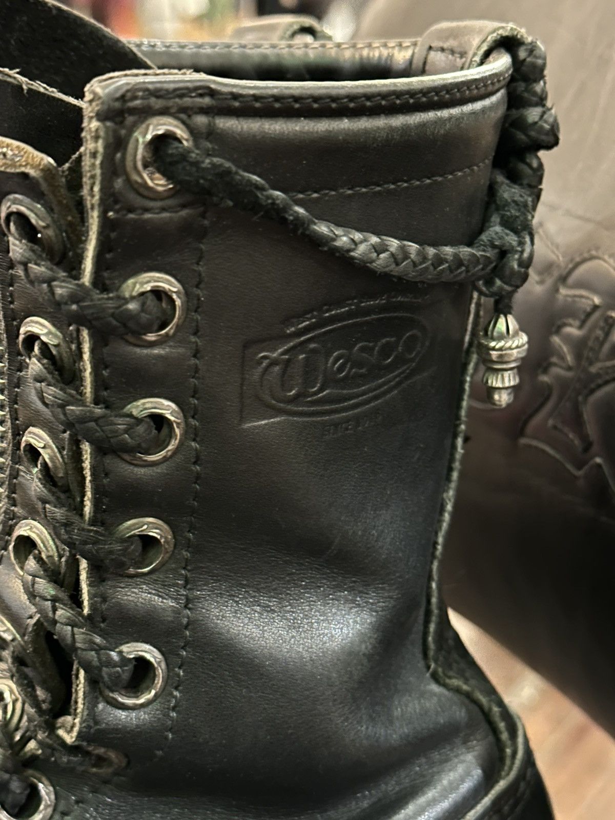 Chrome Hearts CHROME HEARTS WESCO FIREMAN BOOTS SZ9.5 Size US 9.5 / EU 42-43 - 4 Thumbnail