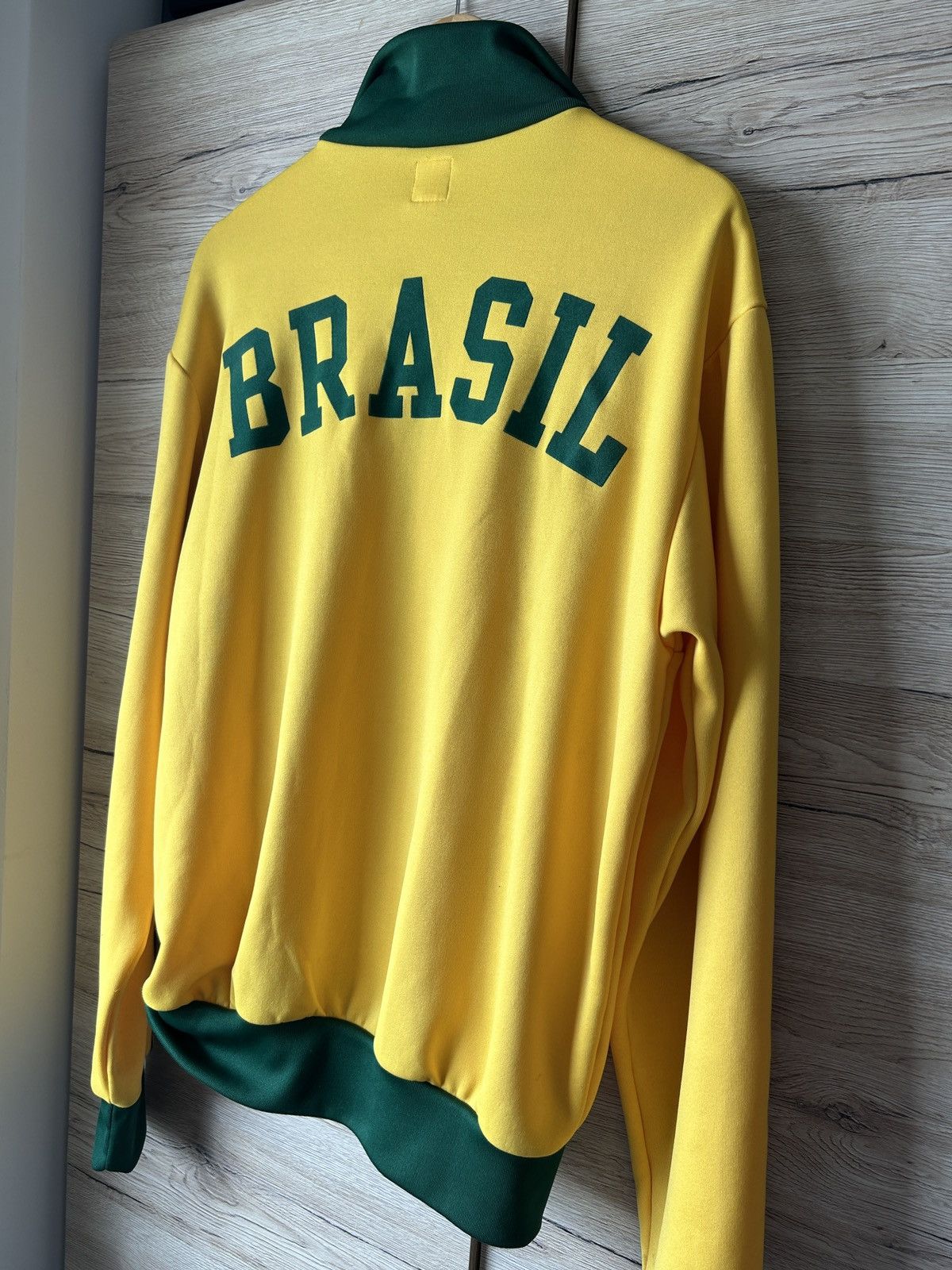 Adidas Adidas Brazil sweatshirt 1982 zip up Size US L / EU 52-54 / 3 - 3 Thumbnail