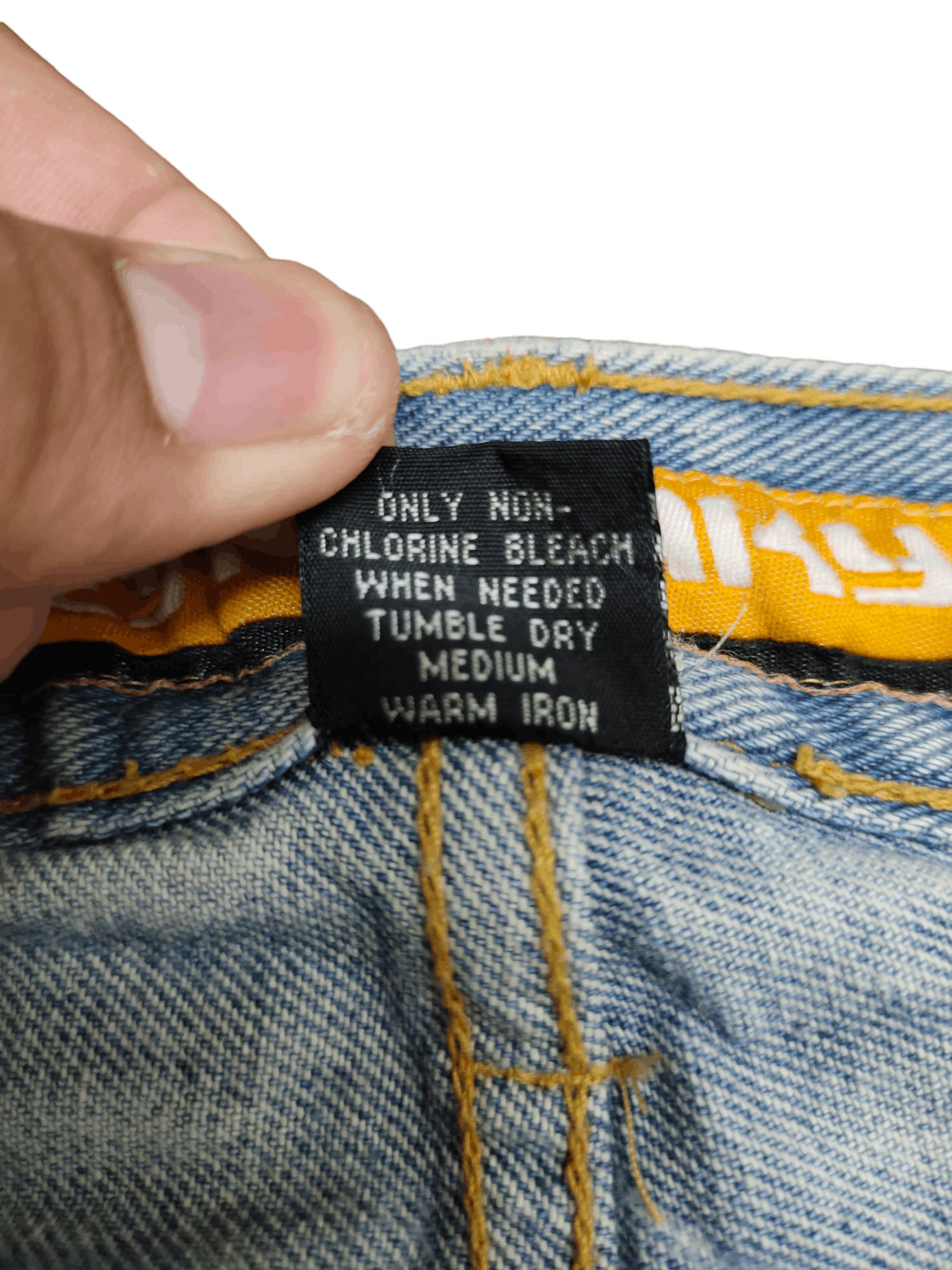 Vintage Baggy Jeans Freaky Massive 808 Distressed Denim Y2k Size US 32 / EU 48 - 12 Thumbnail