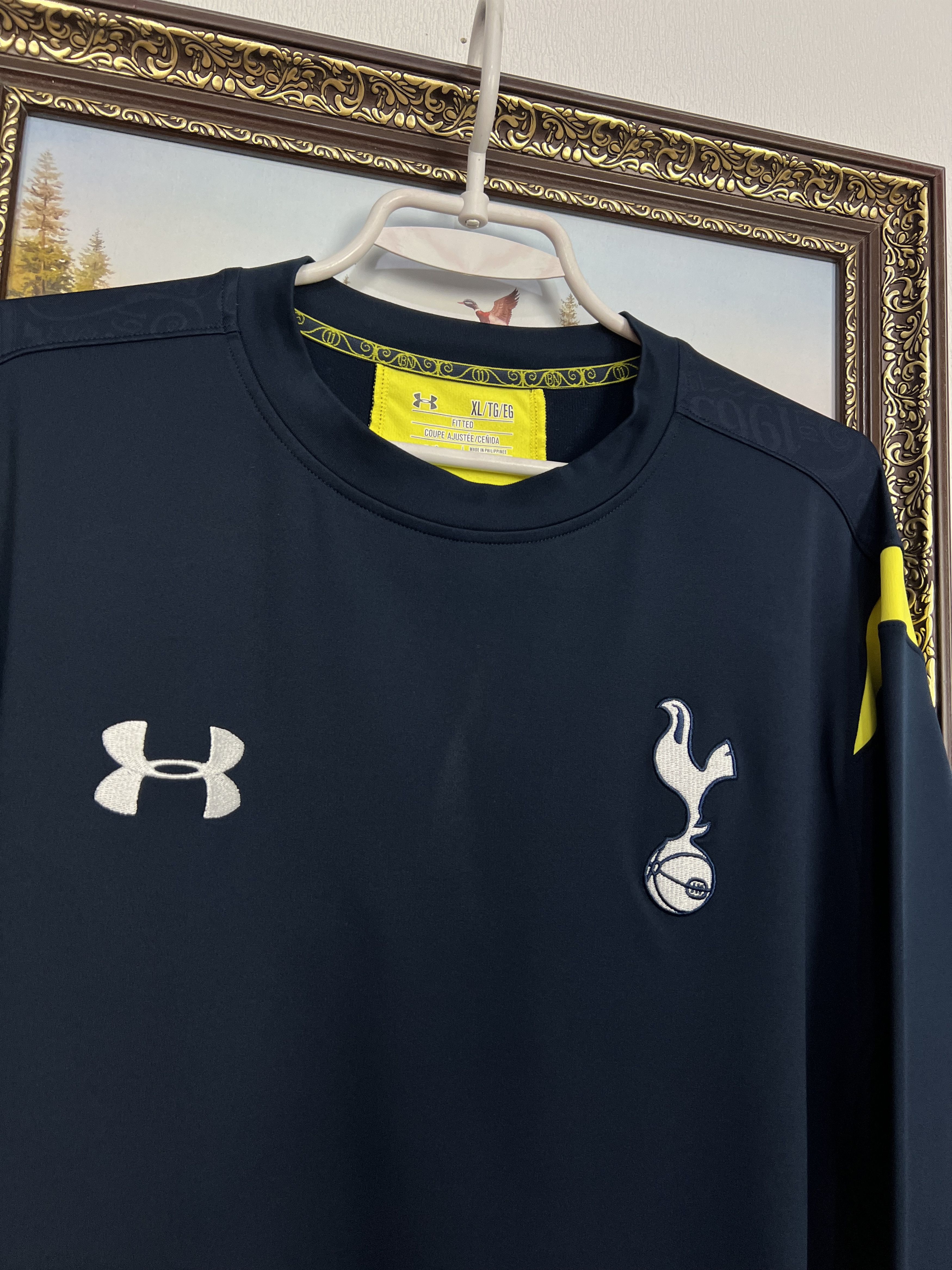 Under Armour Tottenham Under Football Train Sweatshirt Blue Track Top Size US XL / EU 56 / 4 - 3 Thumbnail