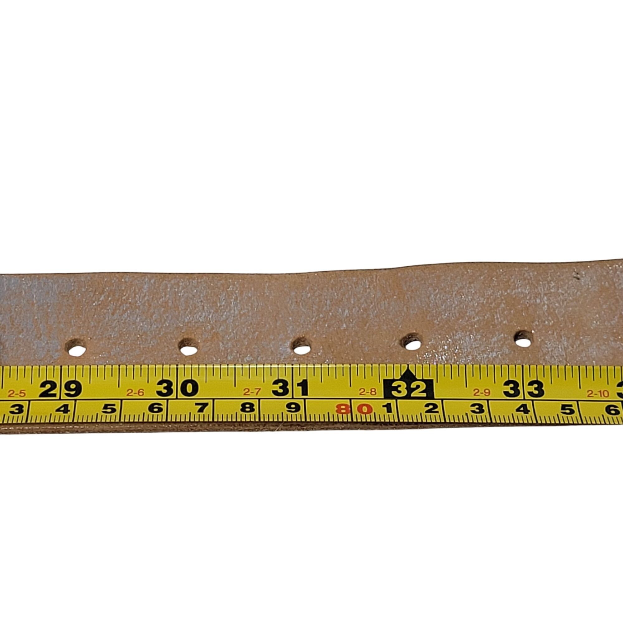 Aeropostale Aeropostale Western Studded Rhinestone Leather Belt Sz S Tan Size ONE SIZE - 6 Thumbnail