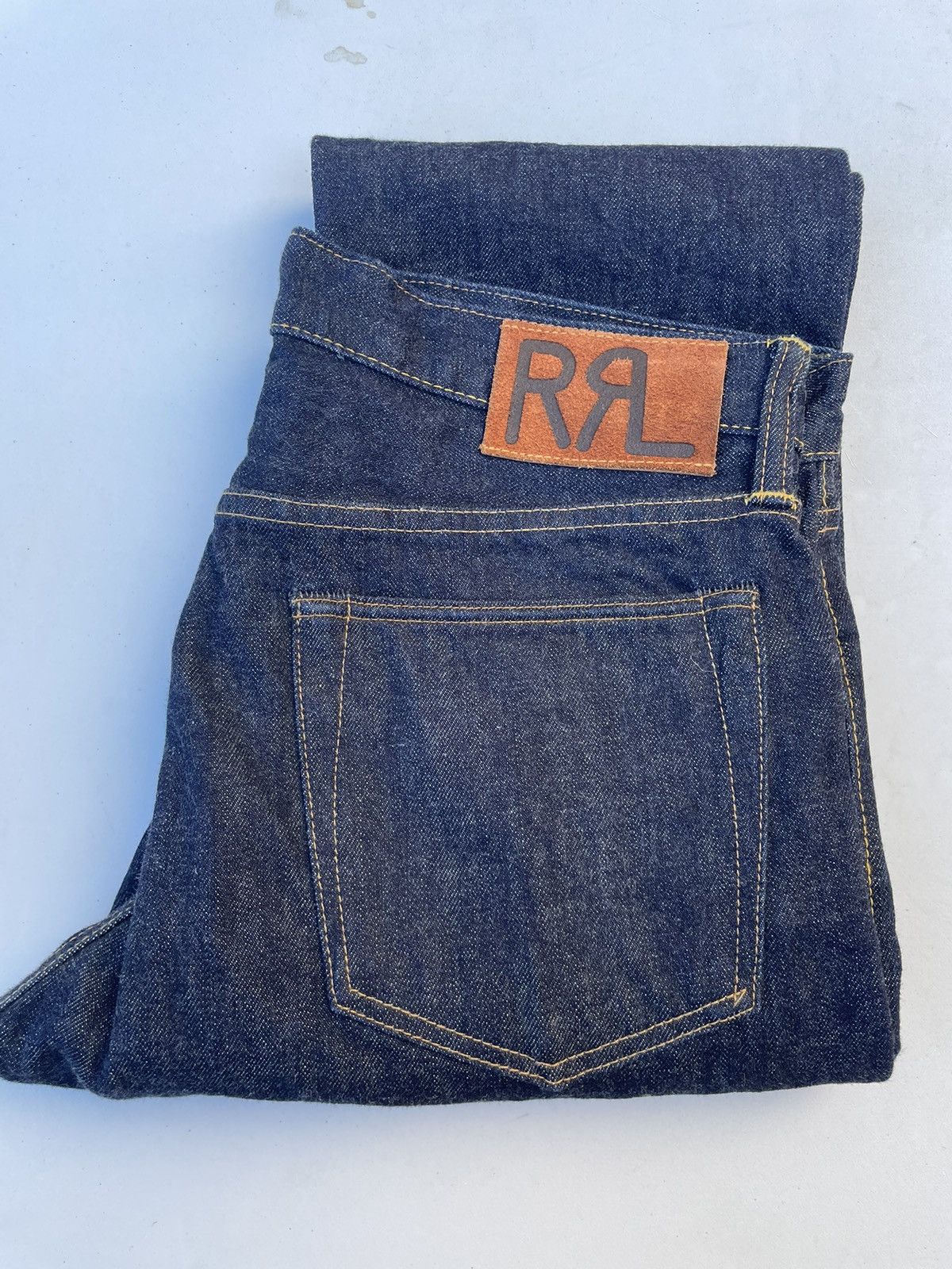 Japanese Brand × RRL Ralph Lauren × Vintage RRL Selvedge Denim USA Size US 32 / EU 48 - 1 Thumbnail
