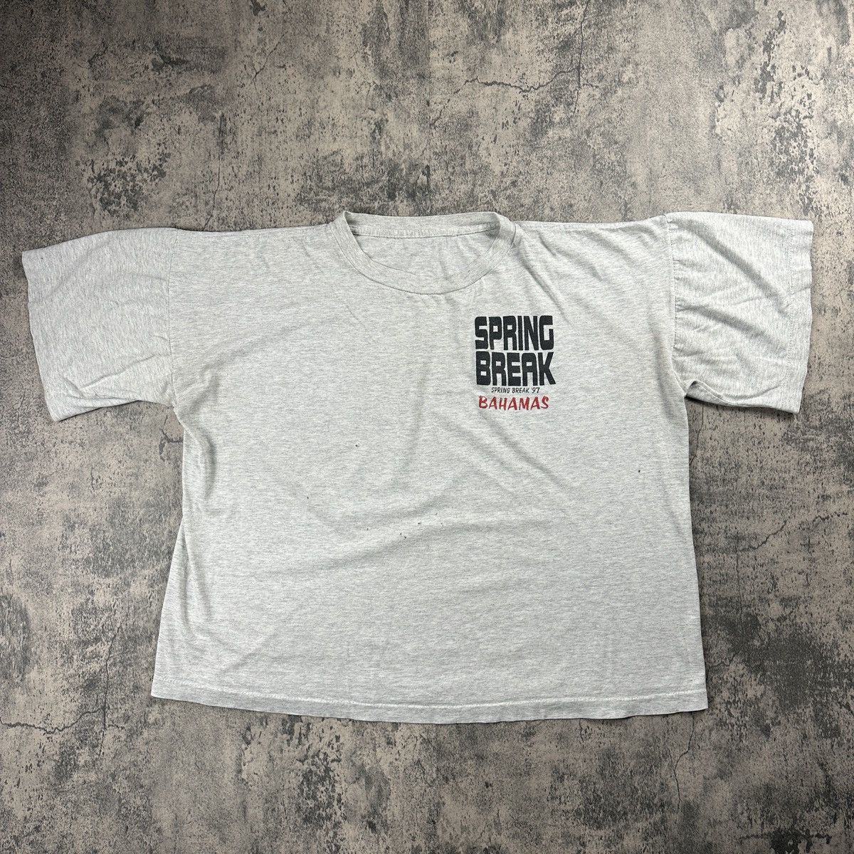 Vintage Vintage 90s Bahamas Spring Break T Shirt Size US L / EU 52-54 / 3 - 2 Thumbnail