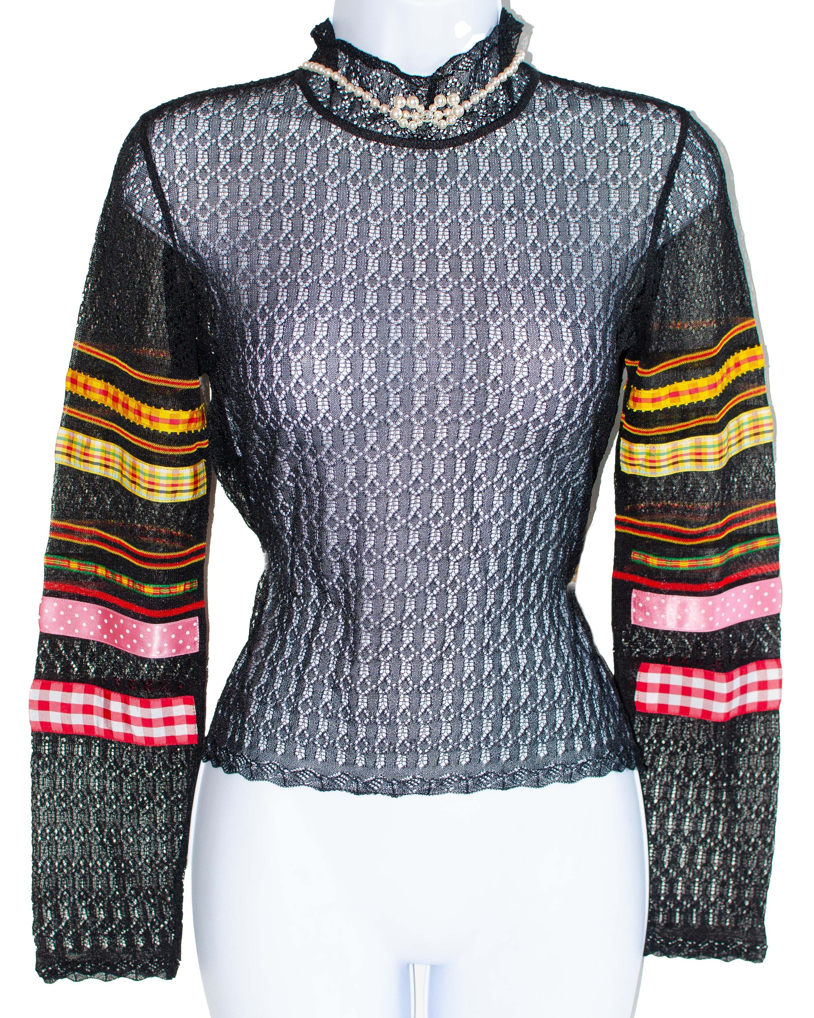 Dior Christian Dior Galliano Long Sleeve T-Shirts Size S / US 4 / IT 40 - 1 Thumbnail