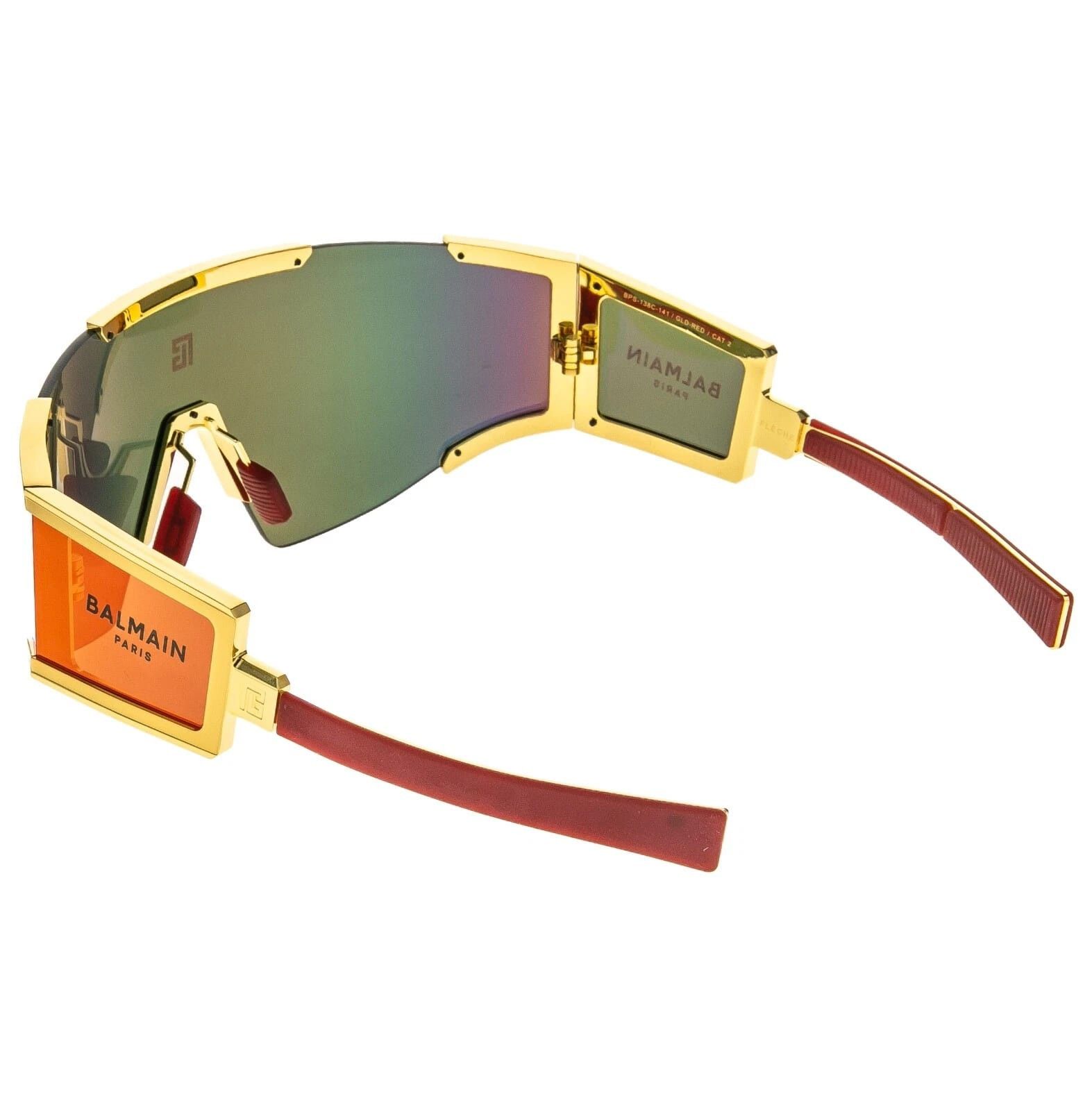 Balmain BALMAIN FLECHE BY AKONI BPS138 Titanium BPS 138C Sunglasses Size ONE SIZE - 9 Thumbnail