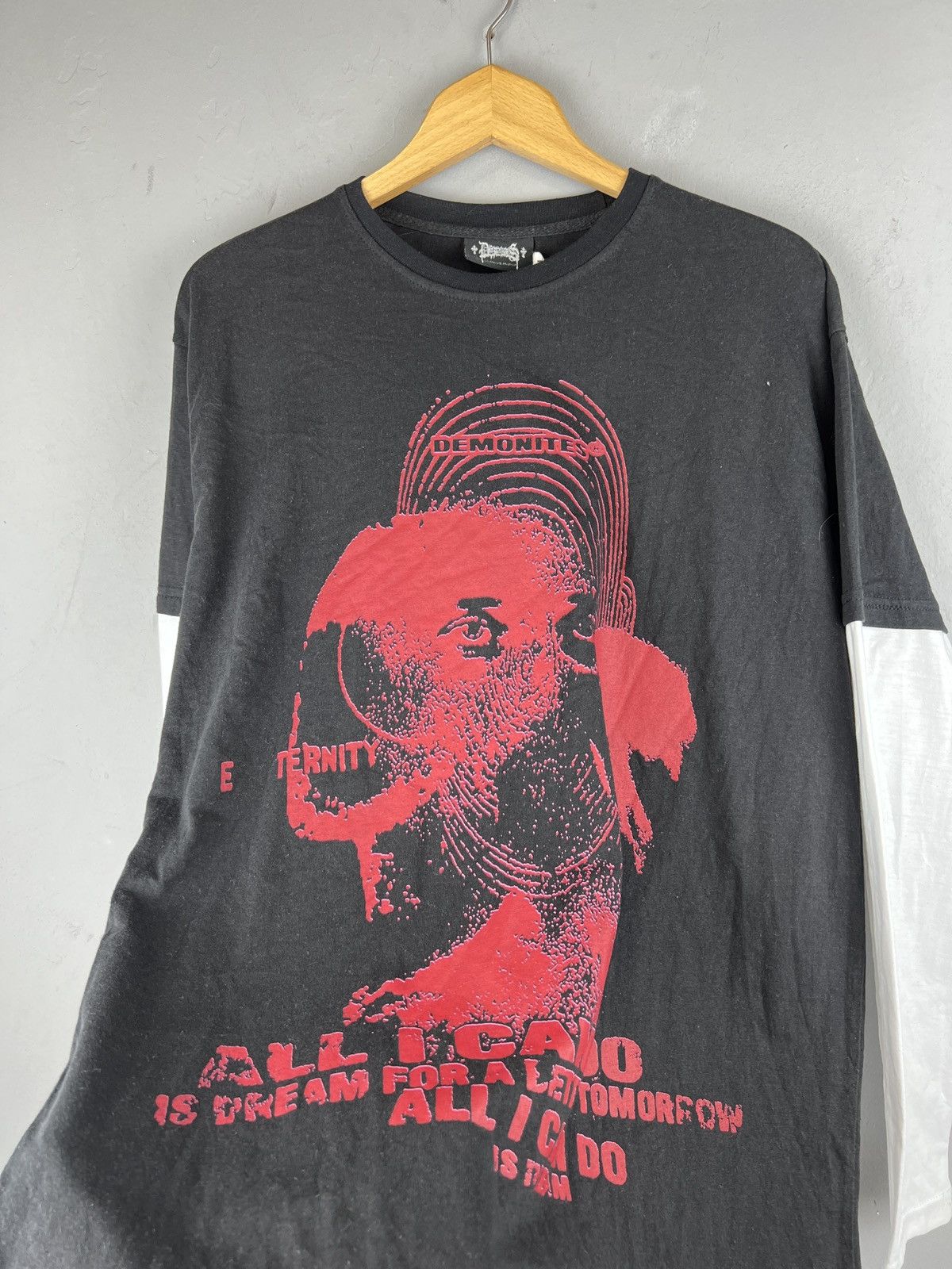 DEMONITES × Vintage Vintage Demonites Long Sleeve Heavy Metal Dead Y2K Cradle Size US L / EU 52-54 / 3 - 8 Thumbnail