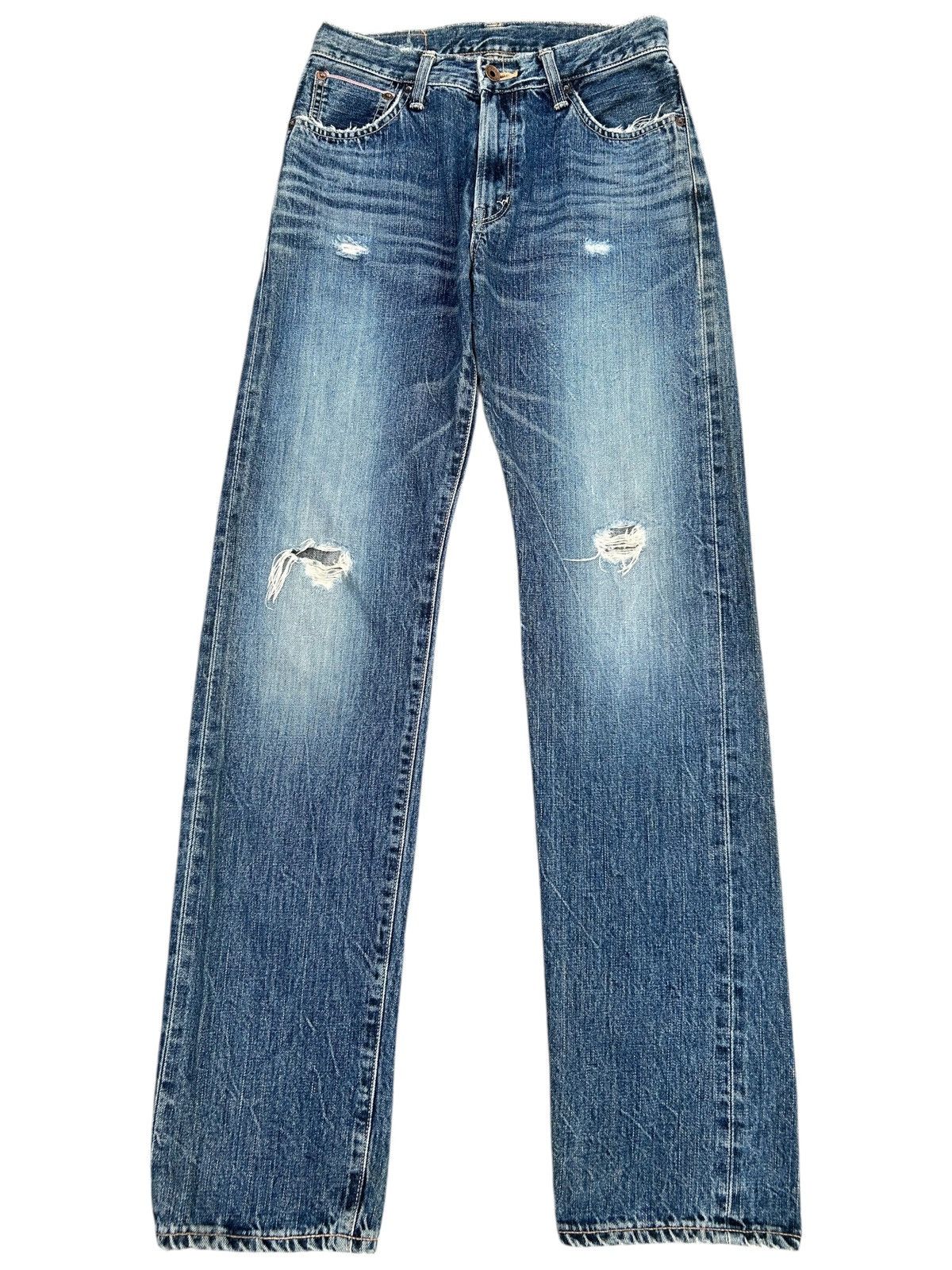 Kapital Vintage Edwin 505s Selvedge Distressed Denim Jeans Size US 28 / EU 44 - 1 Thumbnail