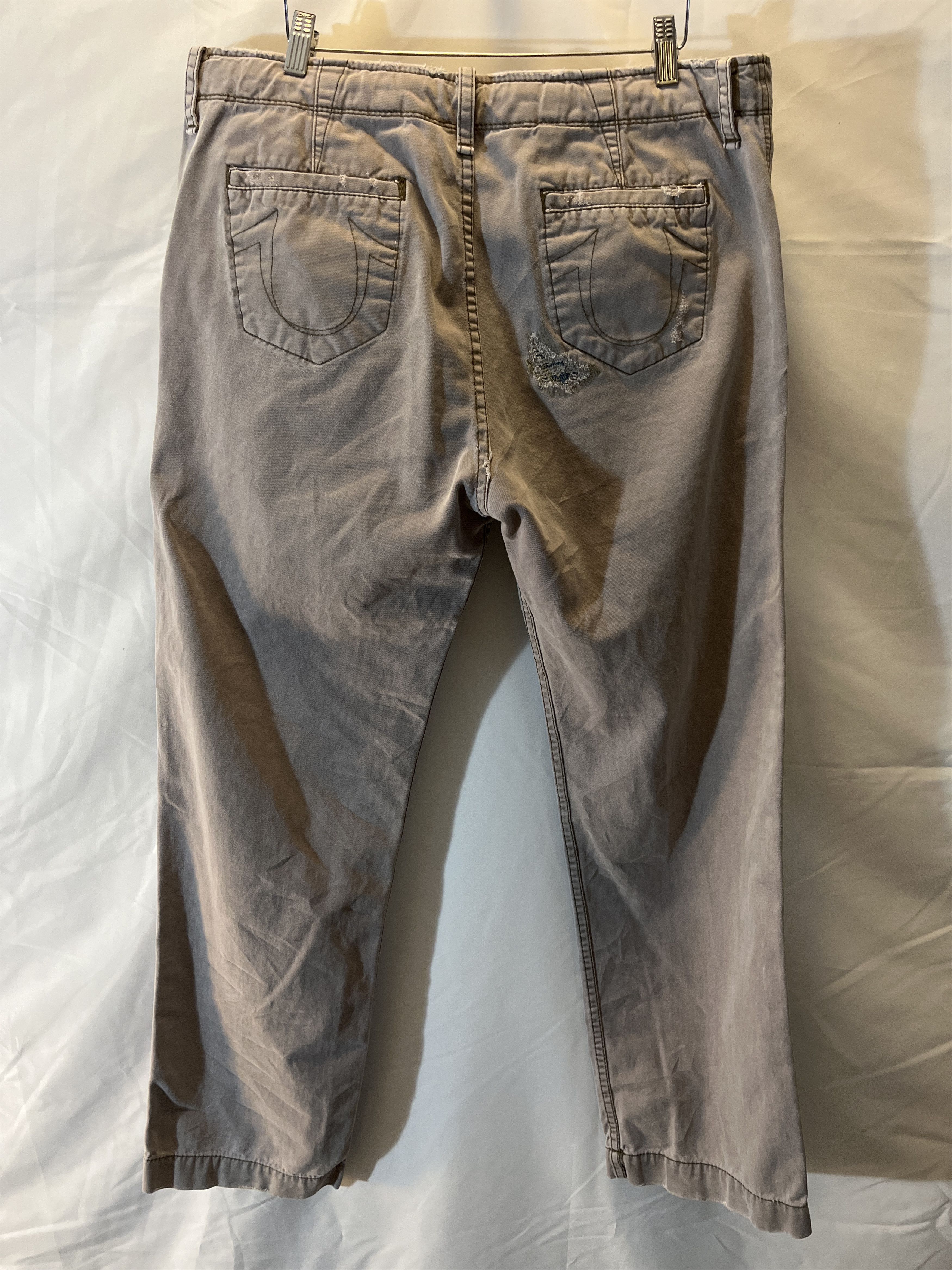 True Religion True Religion Pants Y2K Sashiko Style Size US 34 / EU 50 - 3 Thumbnail
