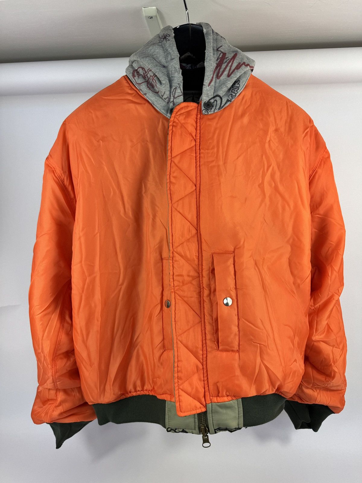 Mowalola NEW YORK GRAFFITI OVERSIZED REVERSIBLE JACKET Size US XL / EU 56 / 4 - 4 Thumbnail