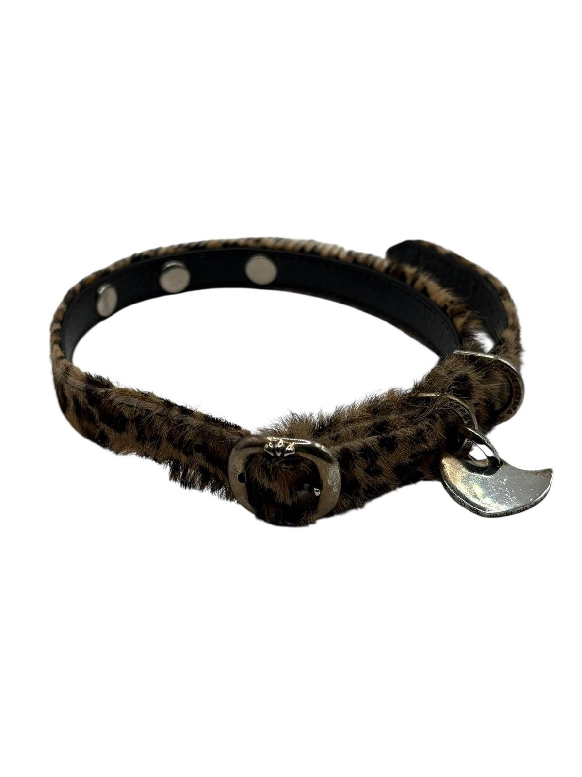 Chrome Hearts CHROME HEARTS LEOPARD LEASH AND COLLAR Size ONE SIZE - 6 Thumbnail