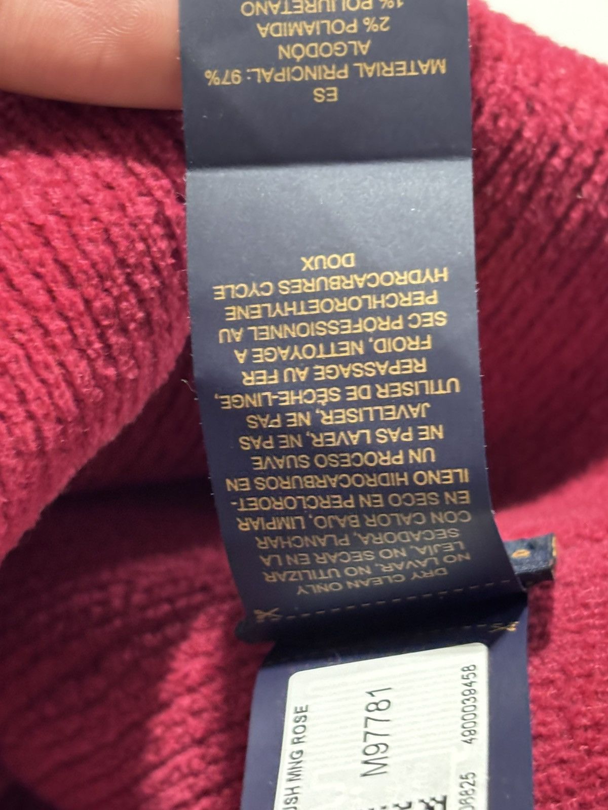 Louis Vuitton Louis Vuitton Crush Monogram Heritage Beanie Size ONE SIZE - 9 Thumbnail
