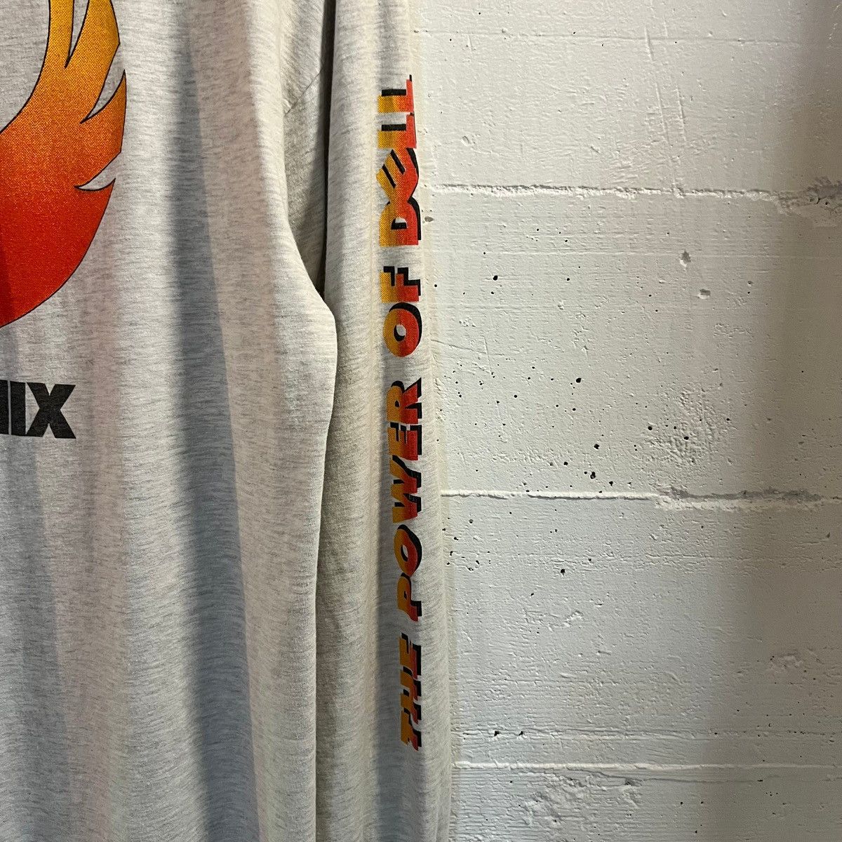 Vintage Vintage 90's Dell Computers 'Phoenix' Long Sleeve T-Shirt Size US XL / EU 56 / 4 - 7 Thumbnail