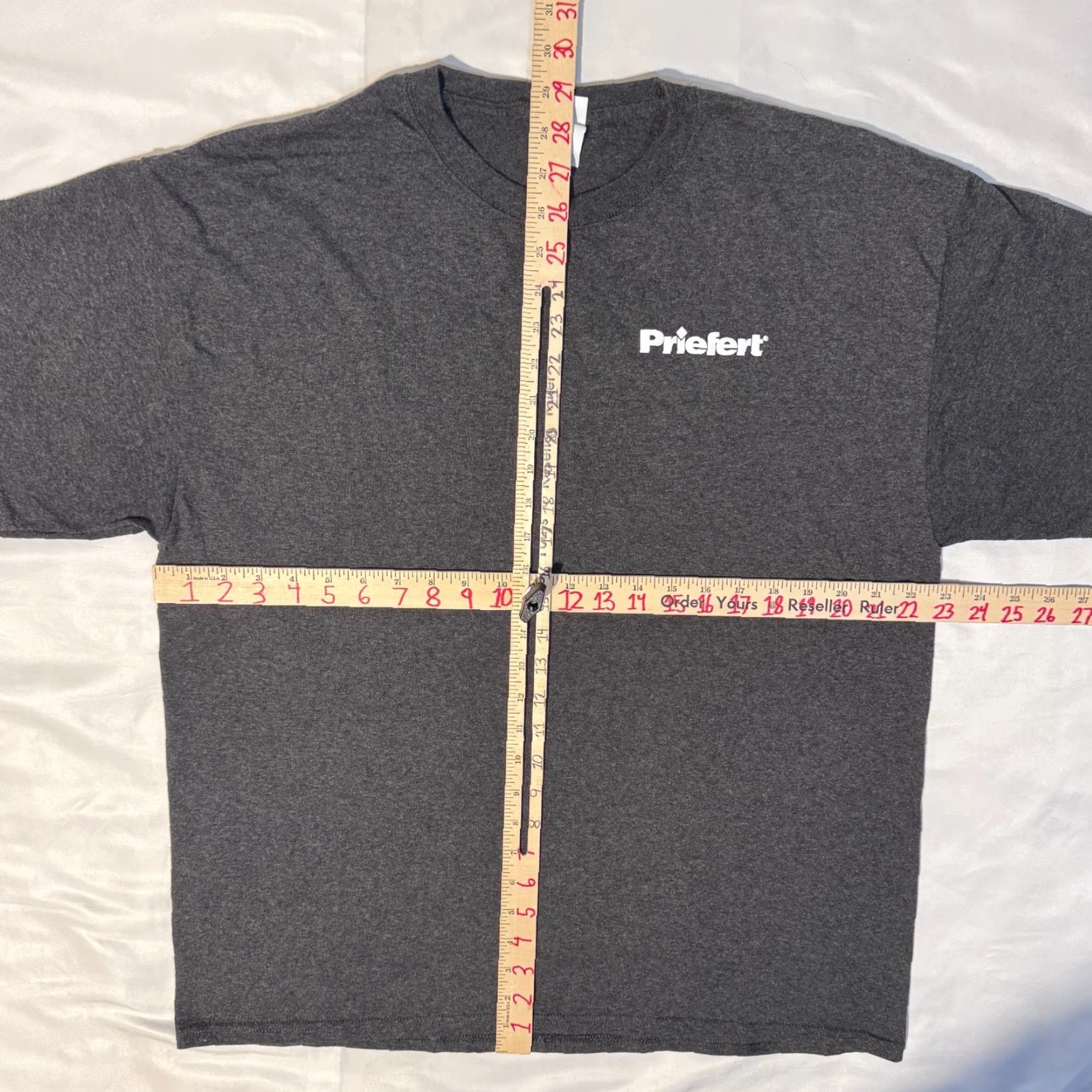 Equipment Priefert Rodeo & Ranch Equipment The Cowboy State Tshirt XL Shirt Men Gray Logo Cowboy T-Shirt Regular Size XL Size US XL / EU 56 / 4 - 5 Thumbnail