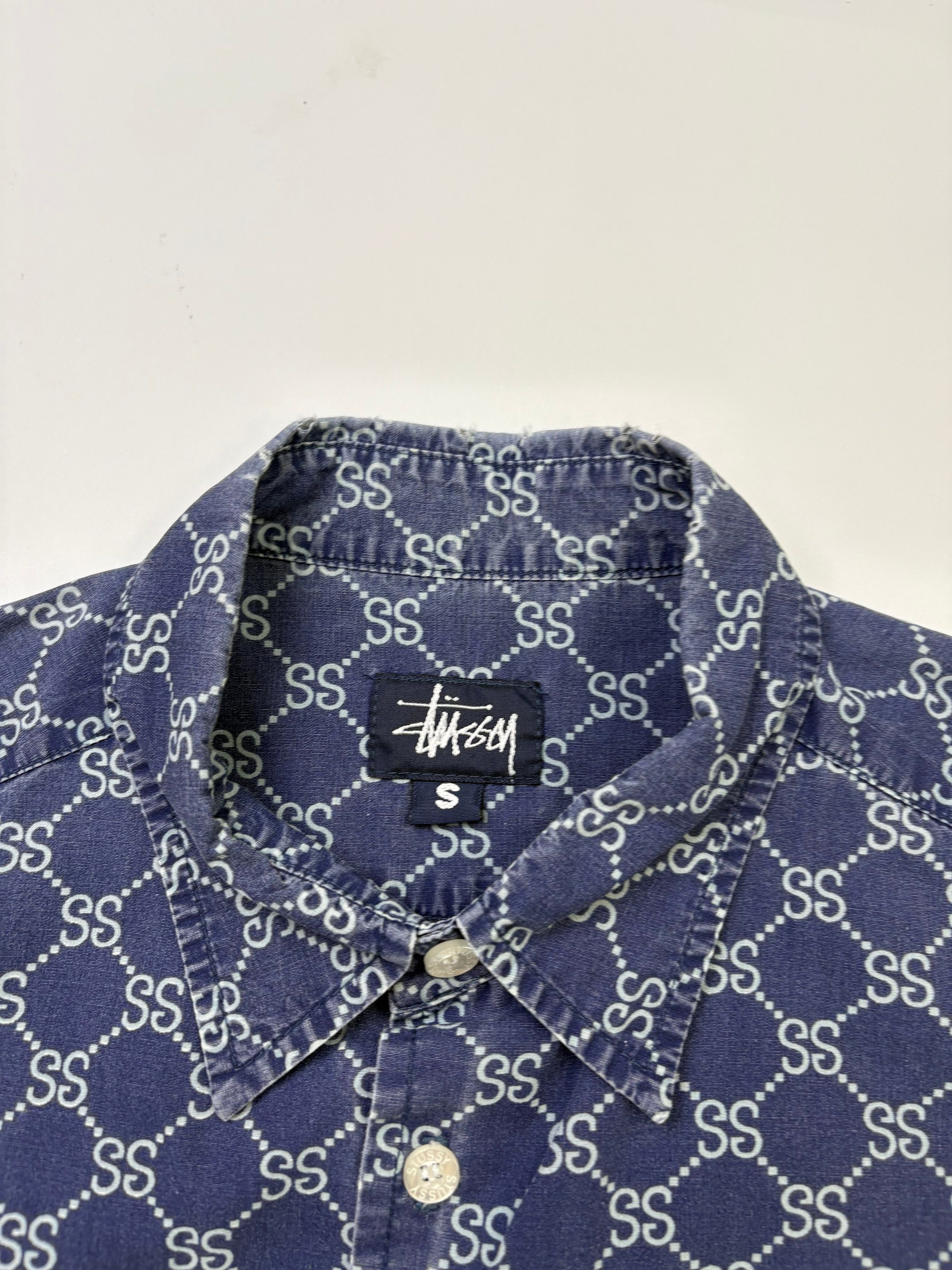 Stussy Vintage Stussy Monogram Shirt (S) Size US S / EU 44-46 / 1 - 3 Thumbnail