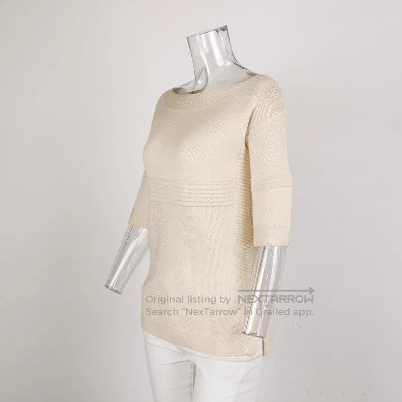 Hermes Hermes Wool and Silk Knit Sweater Size XXS / US 00 / IT 34 - 2 Thumbnail