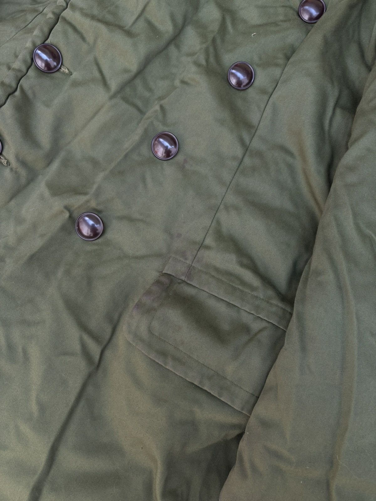 Vintage 1960s Vintage Chinese PLA Jundayi Military Overcoat Size US M / EU 48-50 / 2 - 12 Thumbnail