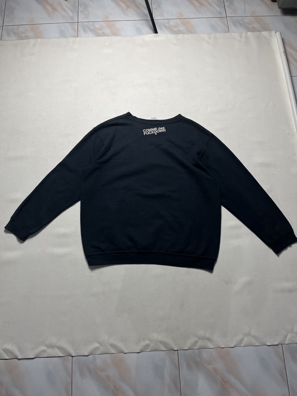 Vintage Vintage comme des fuck down sweater Size US XL / EU 56 / 4 - 3 Thumbnail