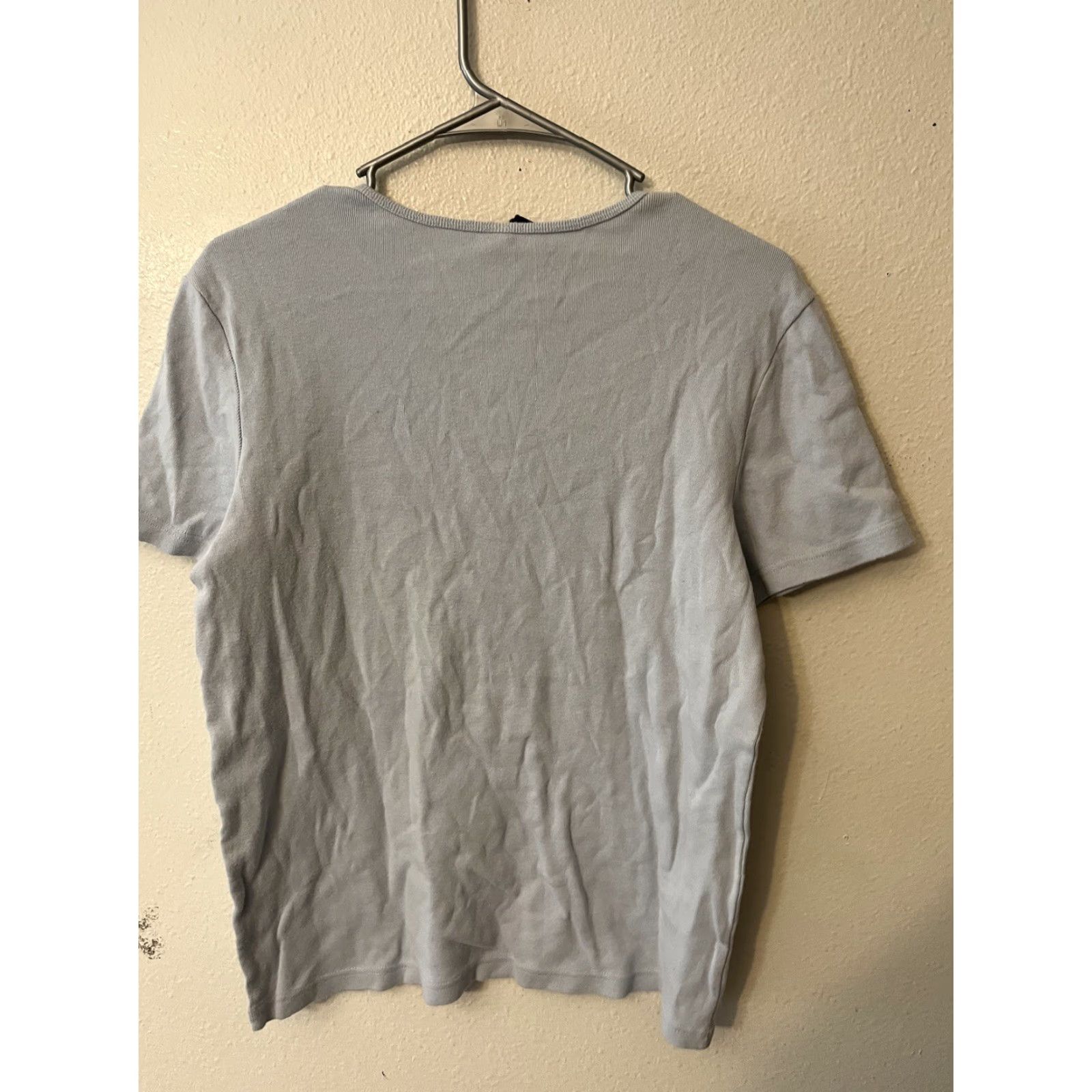 Gap GAP T-Shirt Womens Blue Short Sleeve Round Neck XL Solid Vintage Size XL / US 12-14 / IT 48-50 - 3 Thumbnail