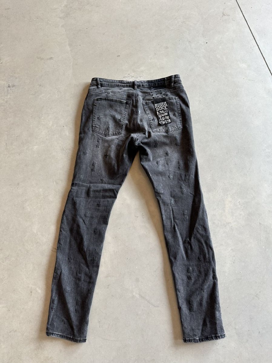 Ksubi Ksubi Circle Stictched K Logo Black Size US 40 / EU 56 - 2 Thumbnail