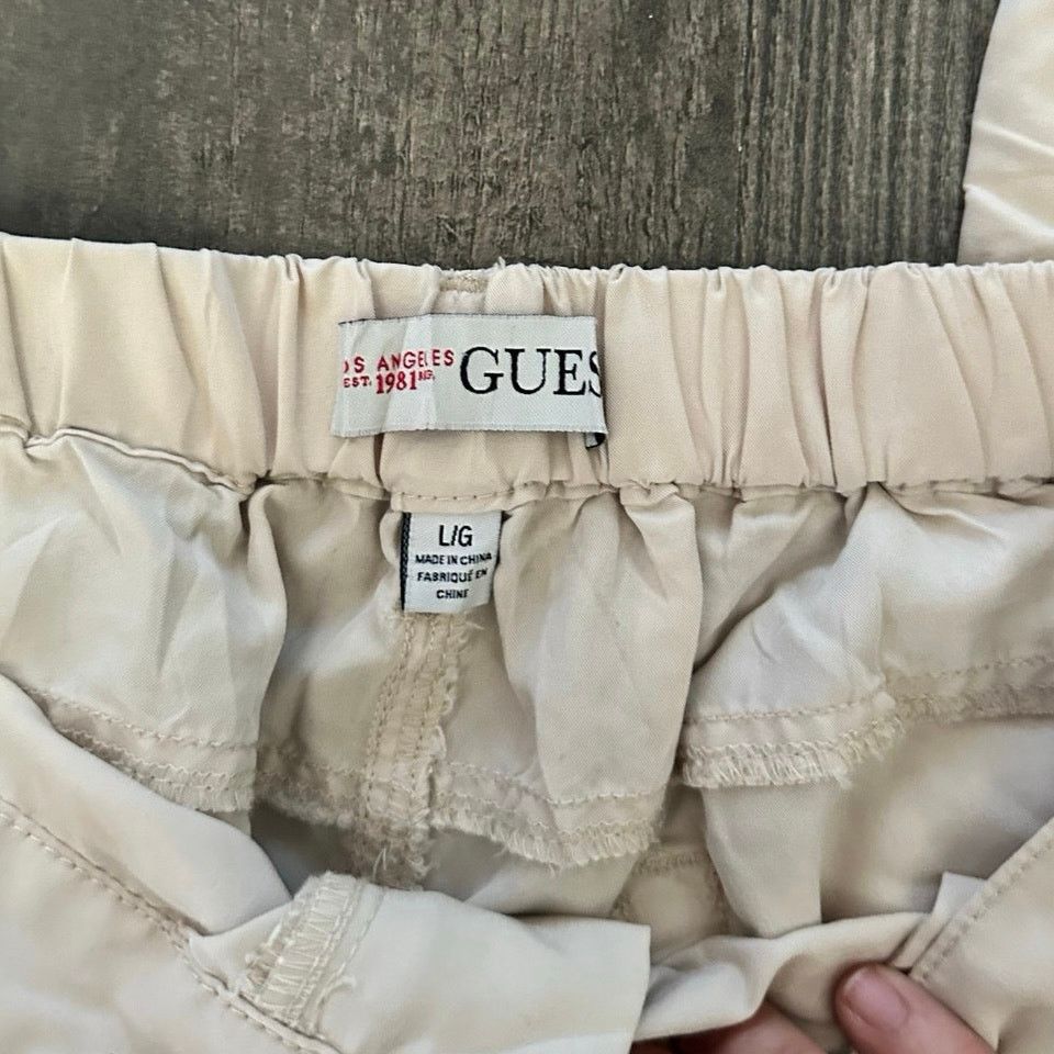 Guess guess cream lounge pants Size 34" / US 12 / IT 48 - 2 Thumbnail