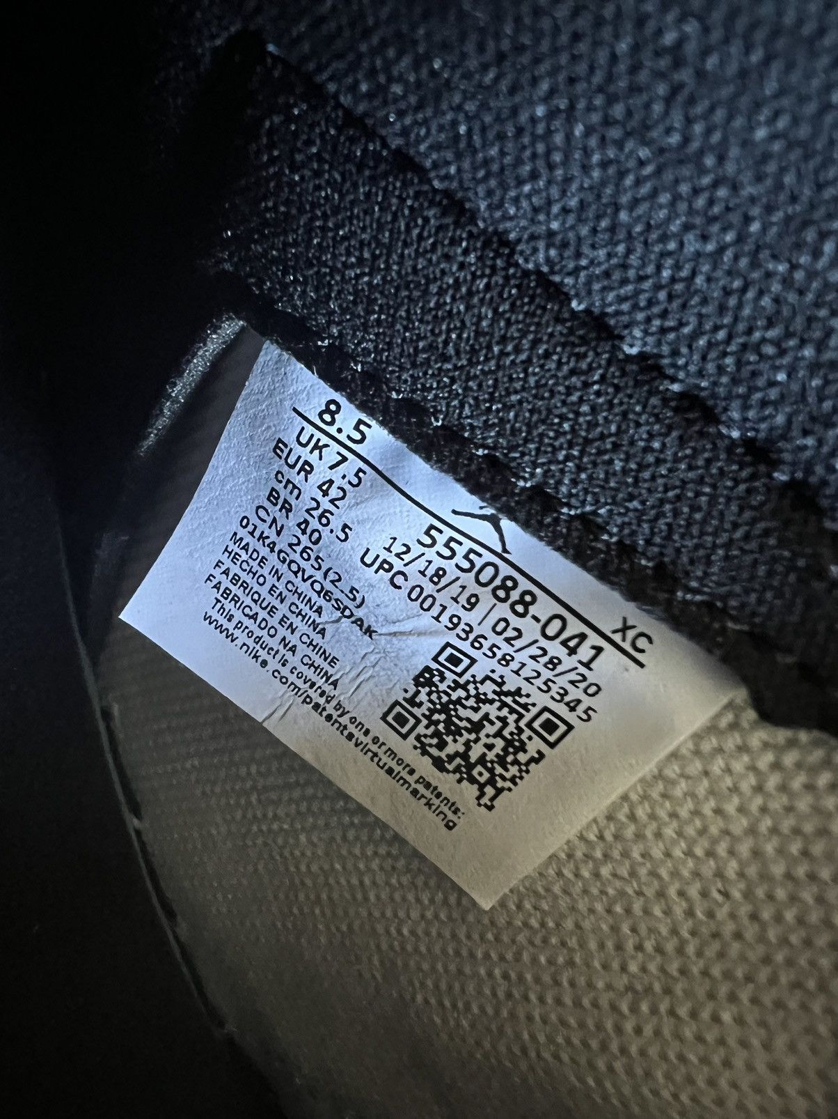 Jordan Brand × Nike BRAND NEW AIR JORDAN 1 RETRO HIGH OG “ROYAL TOE” SIZE: 8.5 Size US 8.5 / EU 41-42 - 8 Thumbnail
